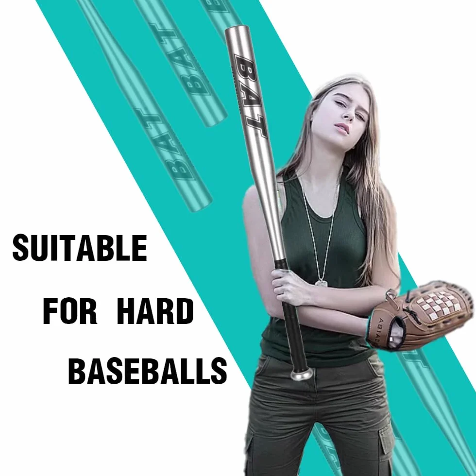 Batte de Baseball Aluminium 34 Pouces 86cm Métal Antidérapante Adulte Pro Léger