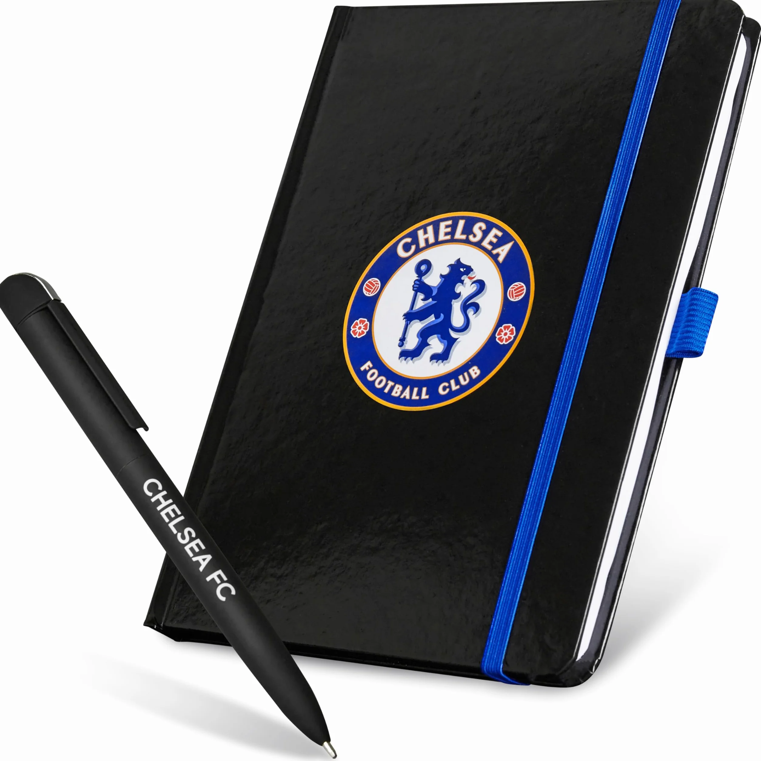 Chelsea F.C. Ensemble de papeterie carnet ligné stylo bille fournitures bureau