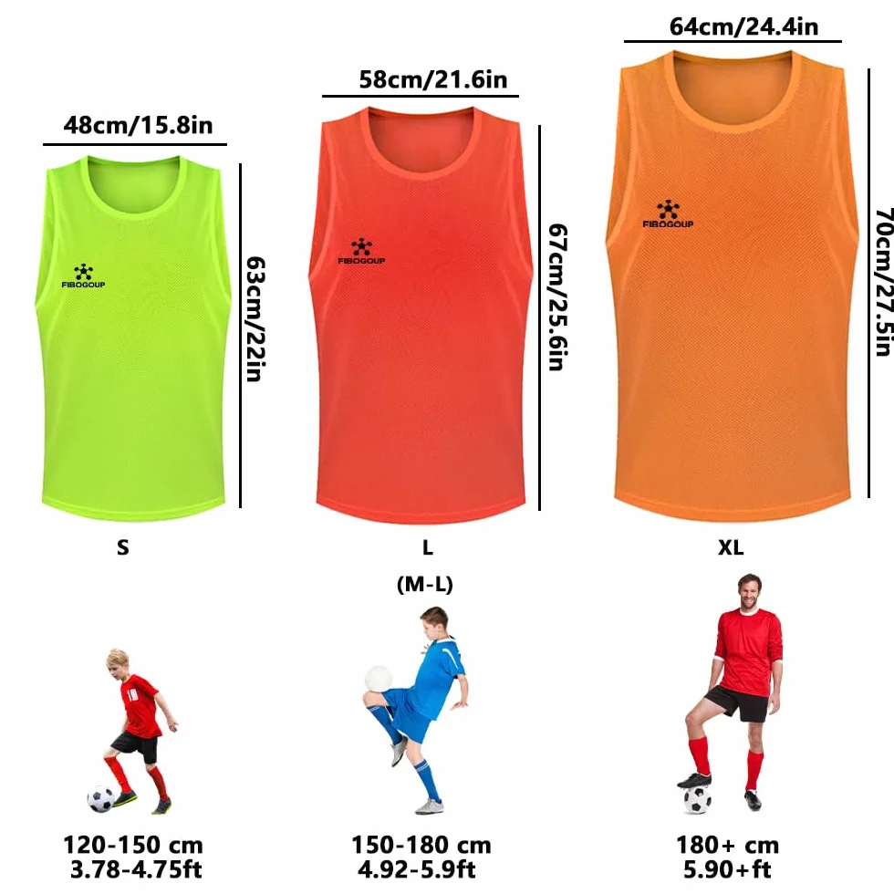 Gilet d'entraînement de football pour enfants et adultes, accessoires d'équipe