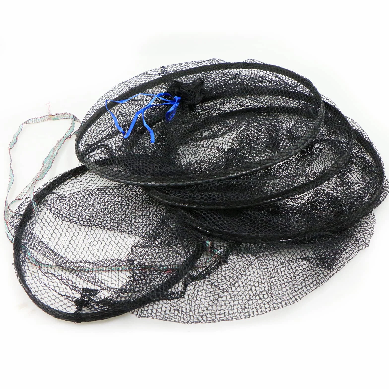Filet De Pêche Bourriche Cage Repliable Panier Épuisette Pliante pour Appâts Crevettes, 1 Pièce