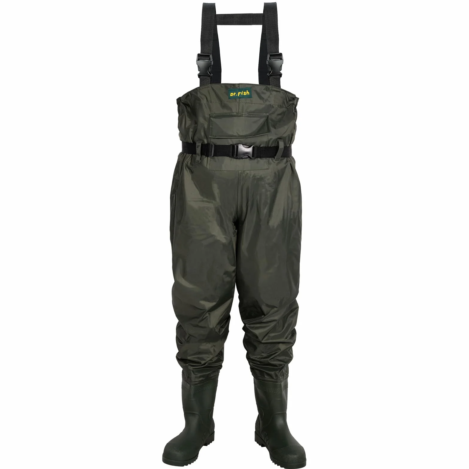 Dr.Fish Cuissarde Imperméable pour Hommes Femmes Pêche Chasse avec Poche Respirant