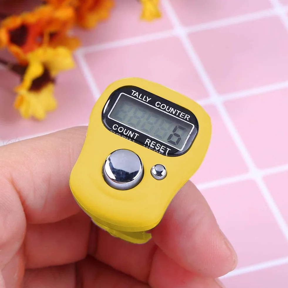Compteur Manuel Numérique Électronique Compte-Rangs Tricot