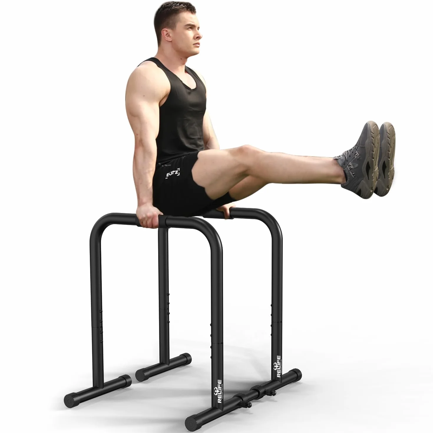 REBUILD YOUR LIFE Dips Barre Parallèle Station de Musculation Réglable