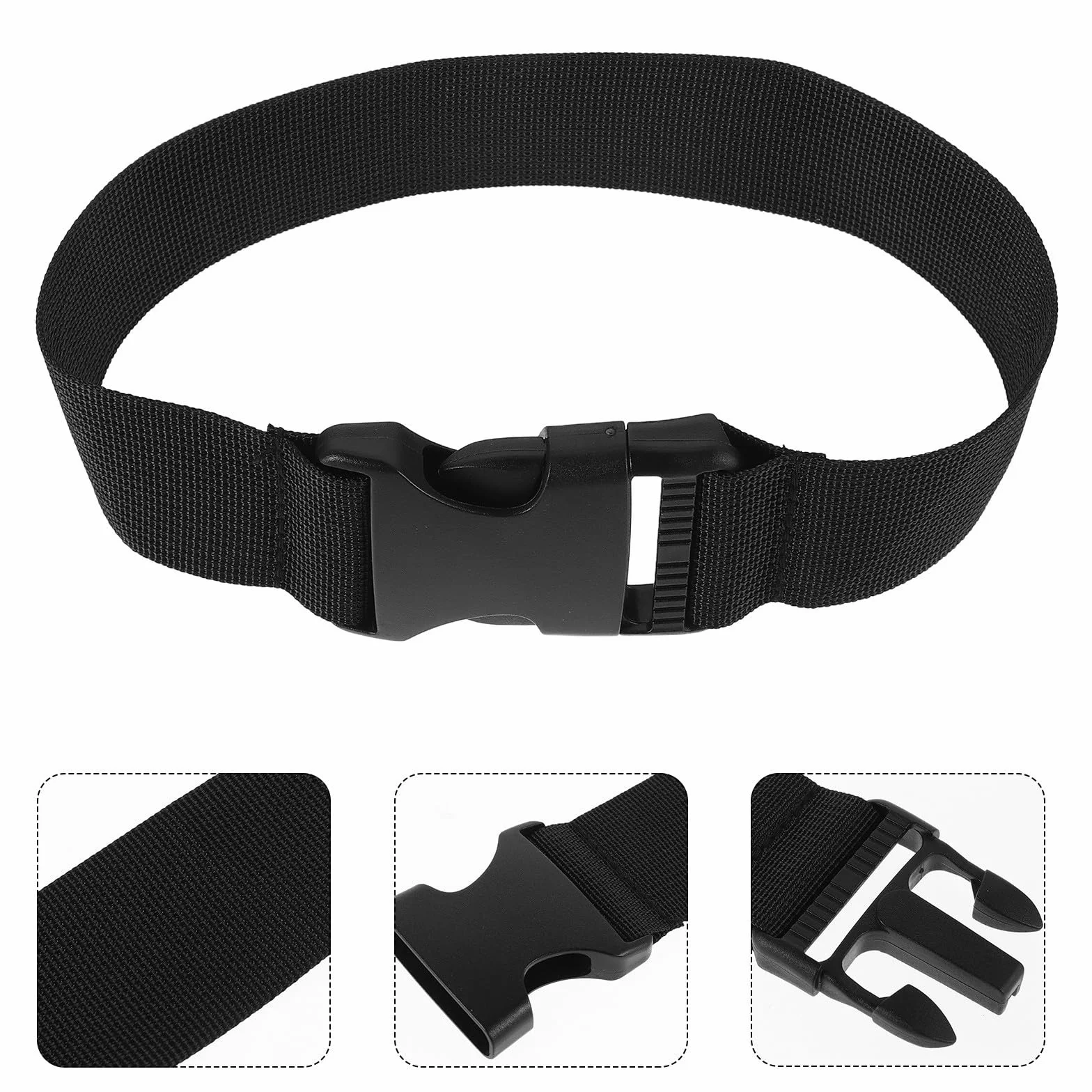 LALAFINA 4 Pièces Sangle de Transport Réglable en Nylon pour Cônes de Football et Basketball