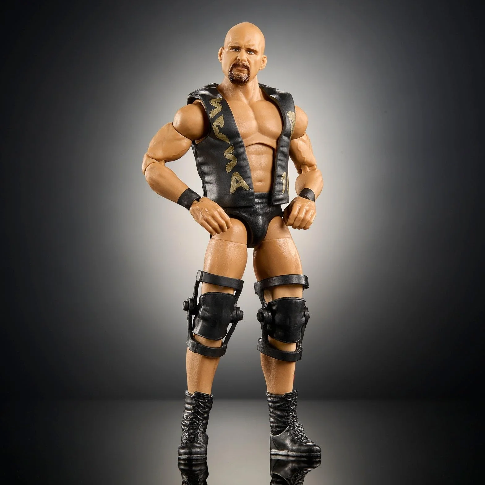 WWE Stone Cold Steve Austin Elite Greatest Hits 8 Figurine de lutte