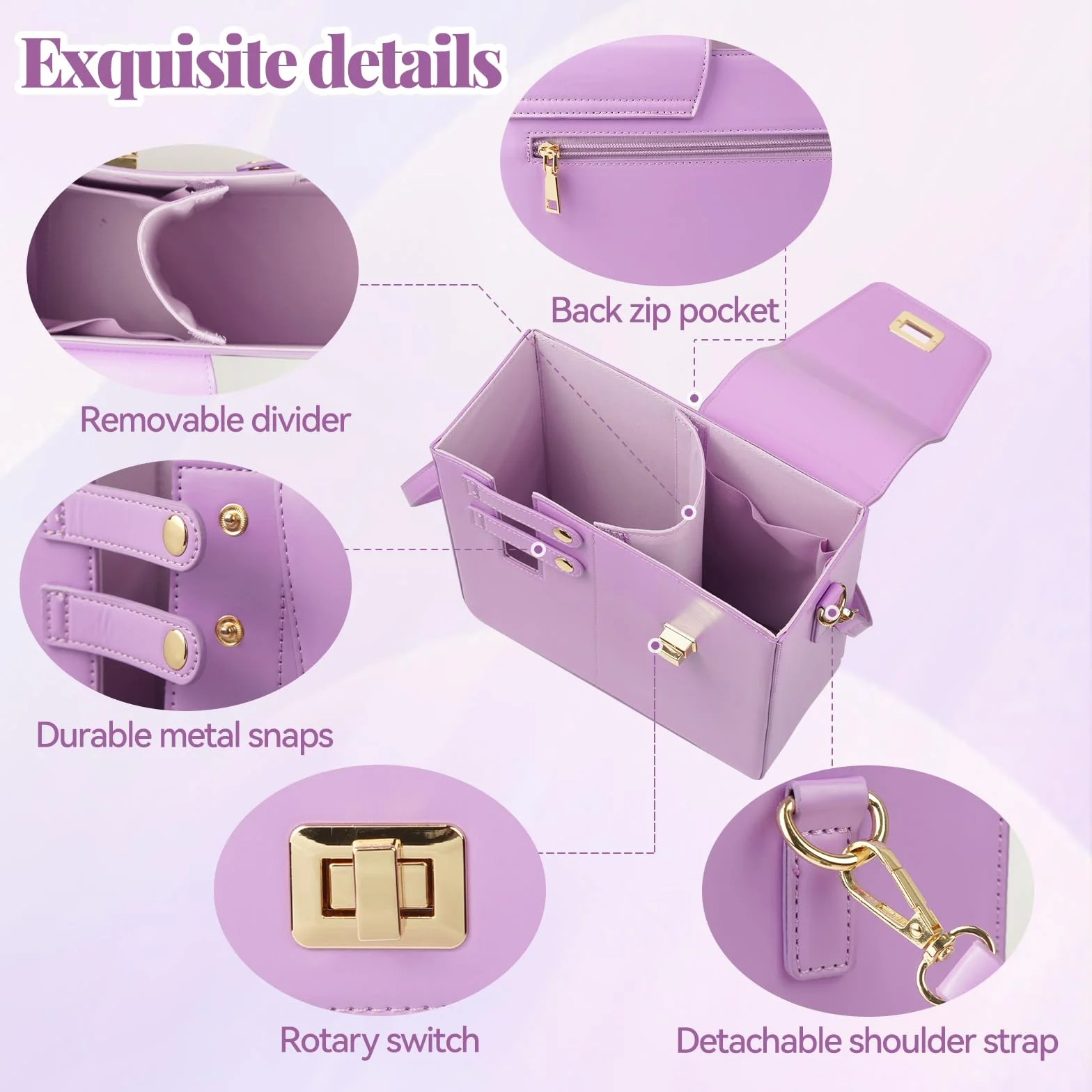 Stanley Cup Sac de Transport avec Compartiment et Bandoulière Réglable Accessoire Bouteille