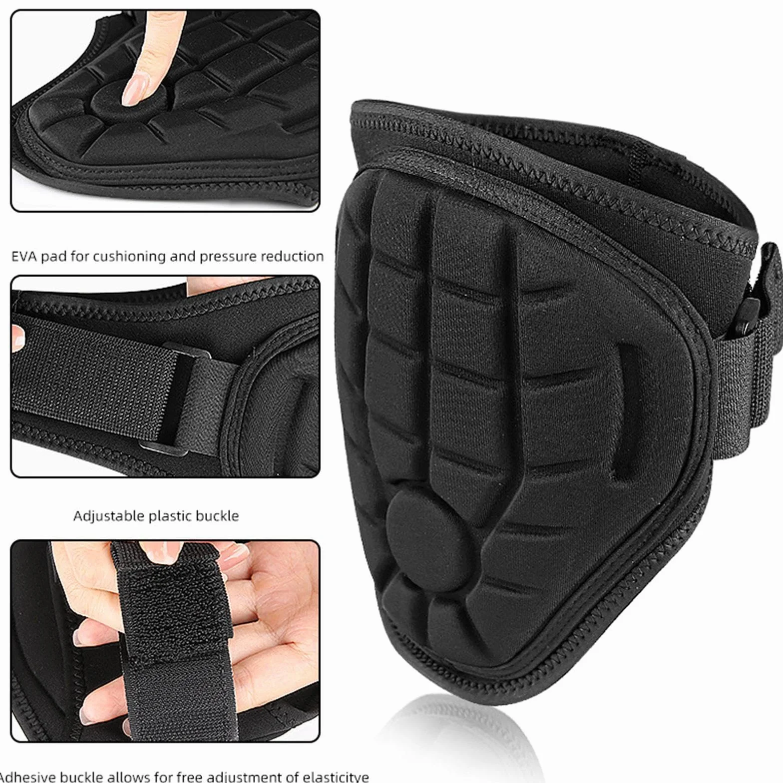 Harilla Équipement de Protection de Coude Baseball Sangles Réglables Protection Adultes Compact Eva Elbow Pad Softball