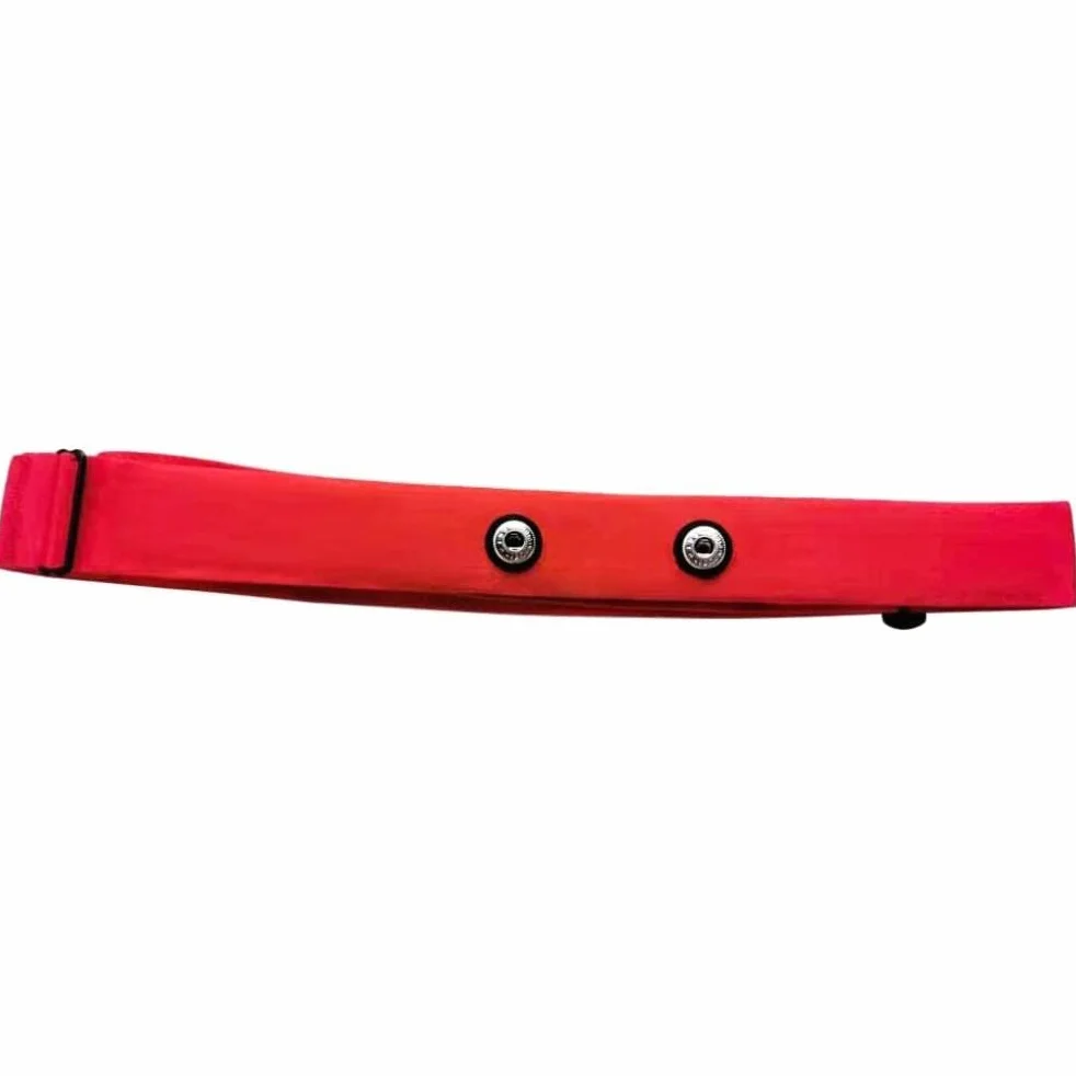 Sangle Pectorale Universelle Réglable Rouge pour Moniteur de Fréquence Cardiaque