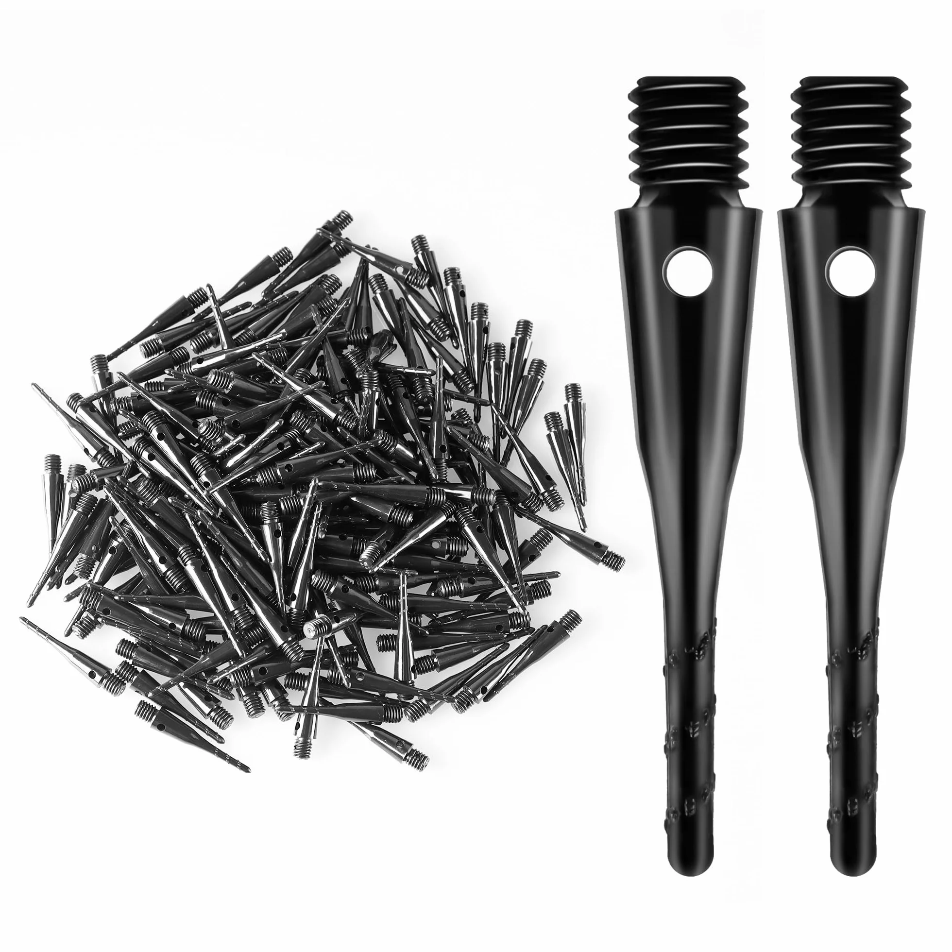 CyeeLife Fléchettes à pointe souple 2BA 200 pièces, pointes en plastique, accessoire