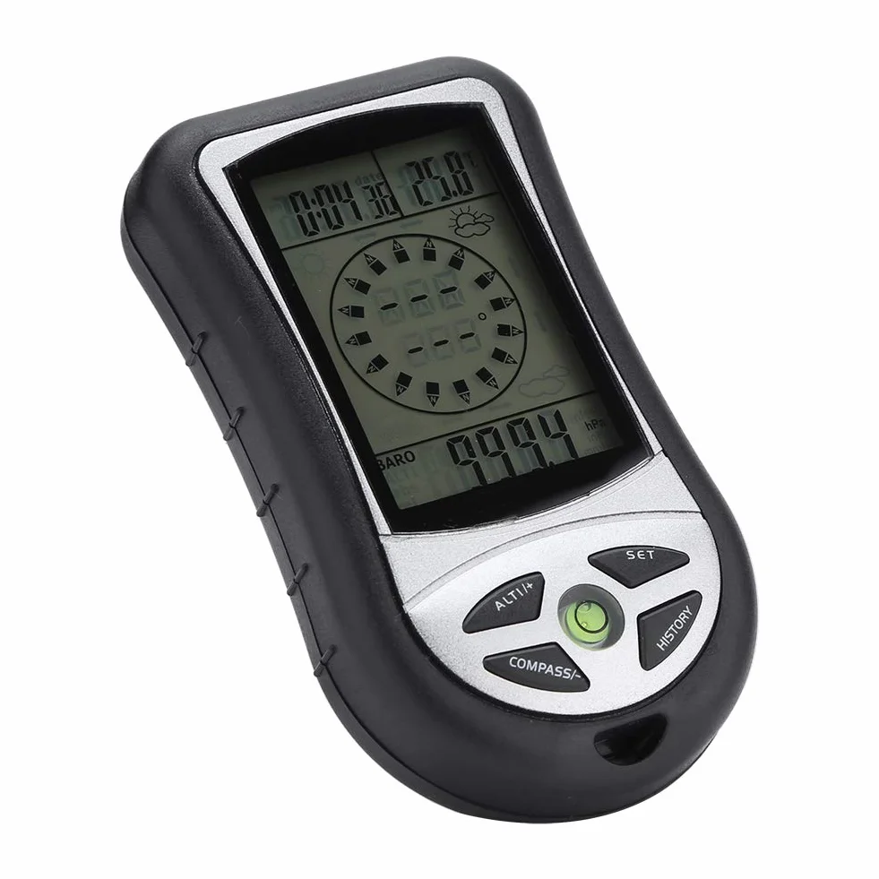 Boussole Numérique GPS Portable Navigation pour Randonnée en Plein Air
