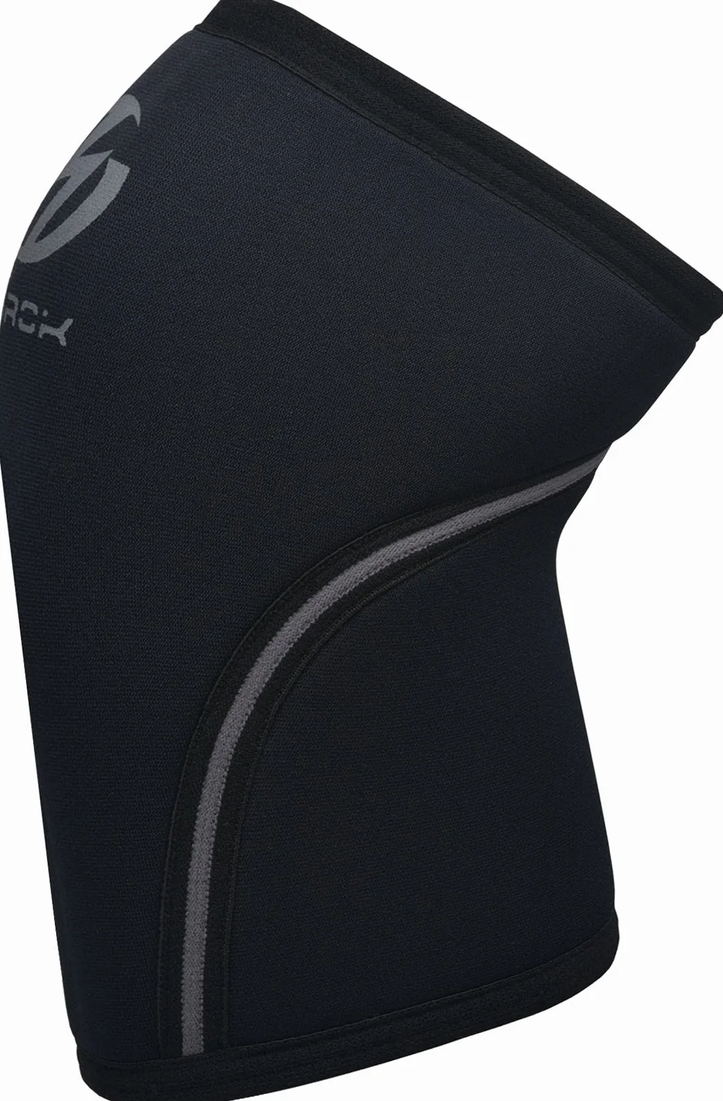 Genouillère Néoprène 7 mm Compression XL Noir pour CrossFit Haltérophilie Powerlifting