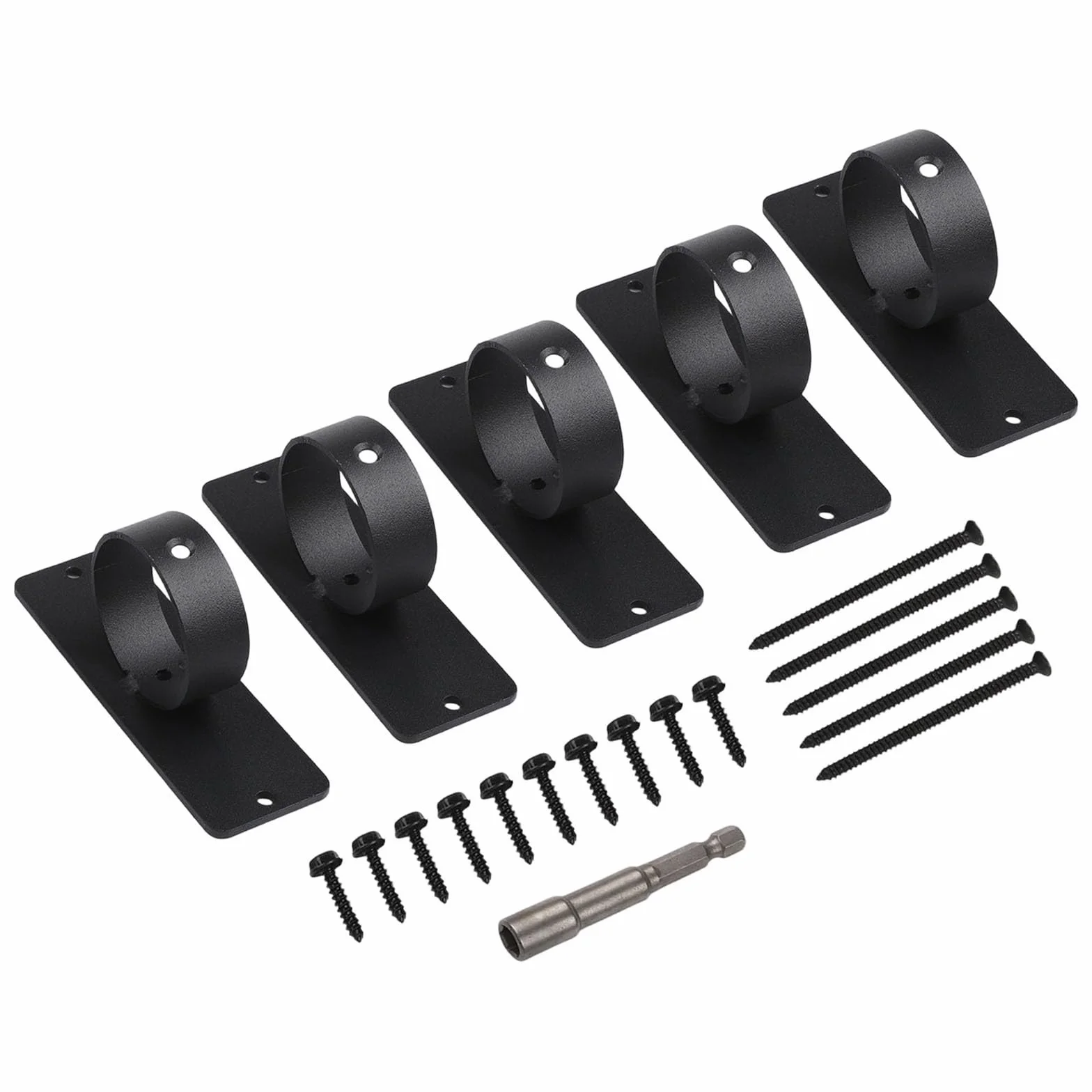 Supports d'ancrage pour cordes en acier inoxydable 304 noir extérieur clôture quai