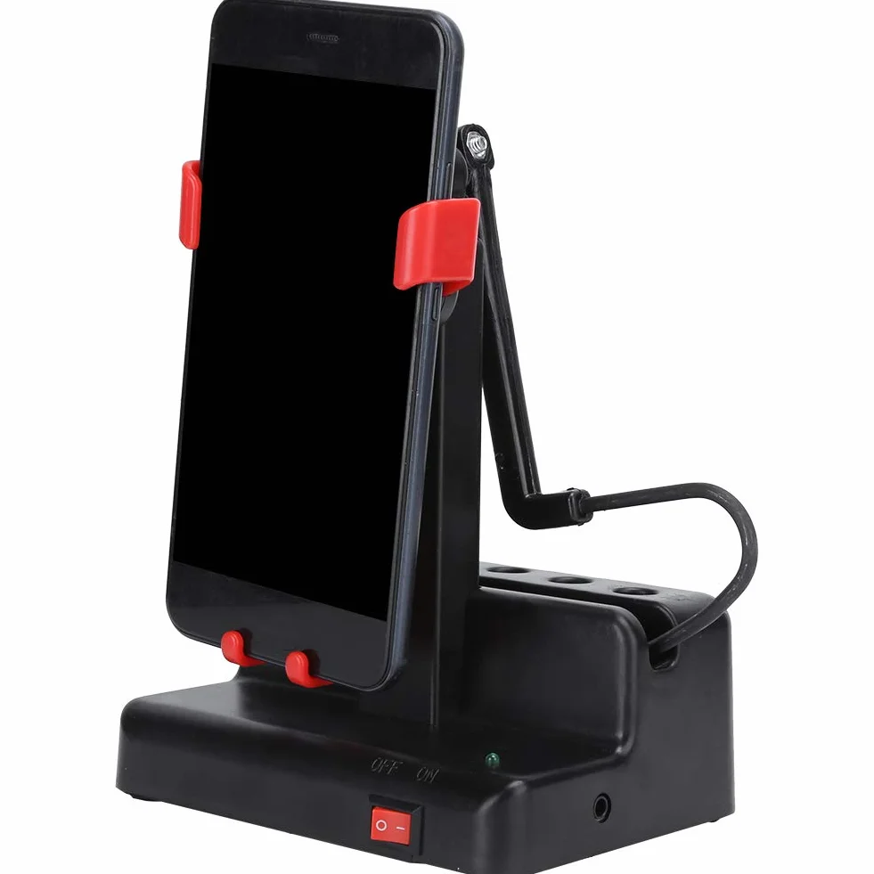 Shaker Automatique pour Téléphone Portable, Compteur de Pas, Podomètre, Balançoire Gauche-Droite – Rouge