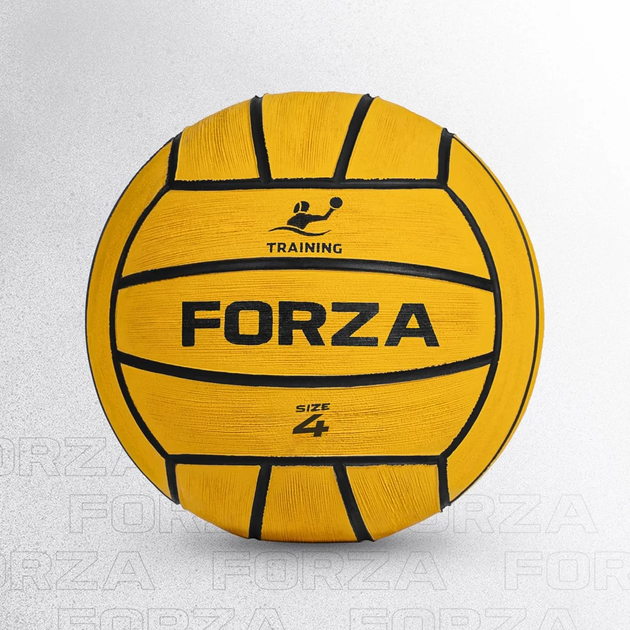 FORZA Ballon d'Entraînement de Water-Polo Wet Weather Grip+ Plusieurs Tailles