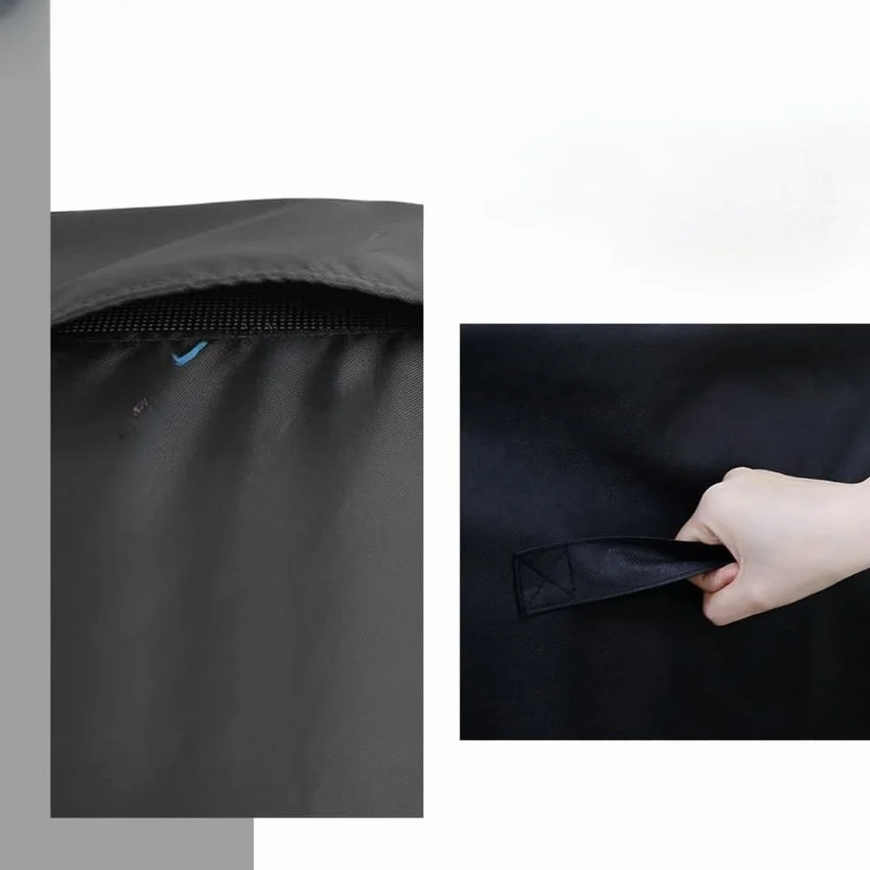 Housse en tissu Oxford imperméable pour jeu de basket-ball Arcade 210D noir avec fermeture éclair