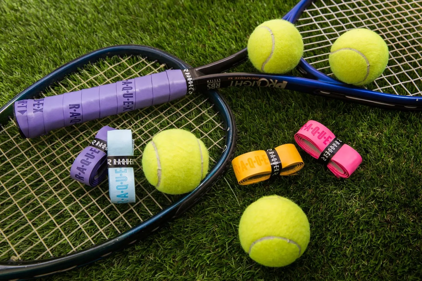 Raquex Grip de Tennis Badminton Padel Squash 14 Couleurs Autocollant