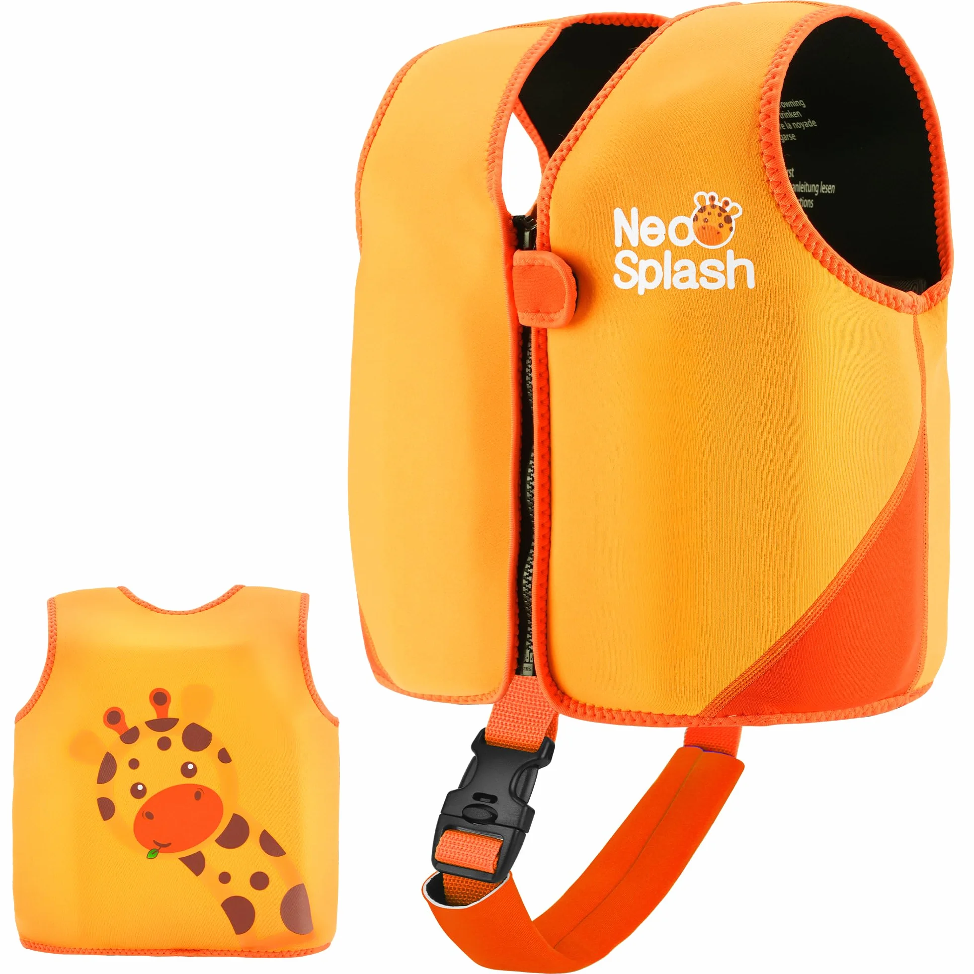 Gilet de Natation Enfant Fille Garçon Sangles Sécurité Réglables Âge 1-3 3-6