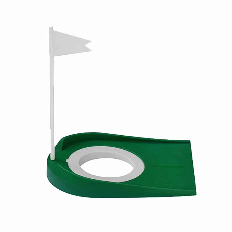 Lot de 2 drapeaux d'entraînement pour la tasse de golf - Intérieur ou extérieur