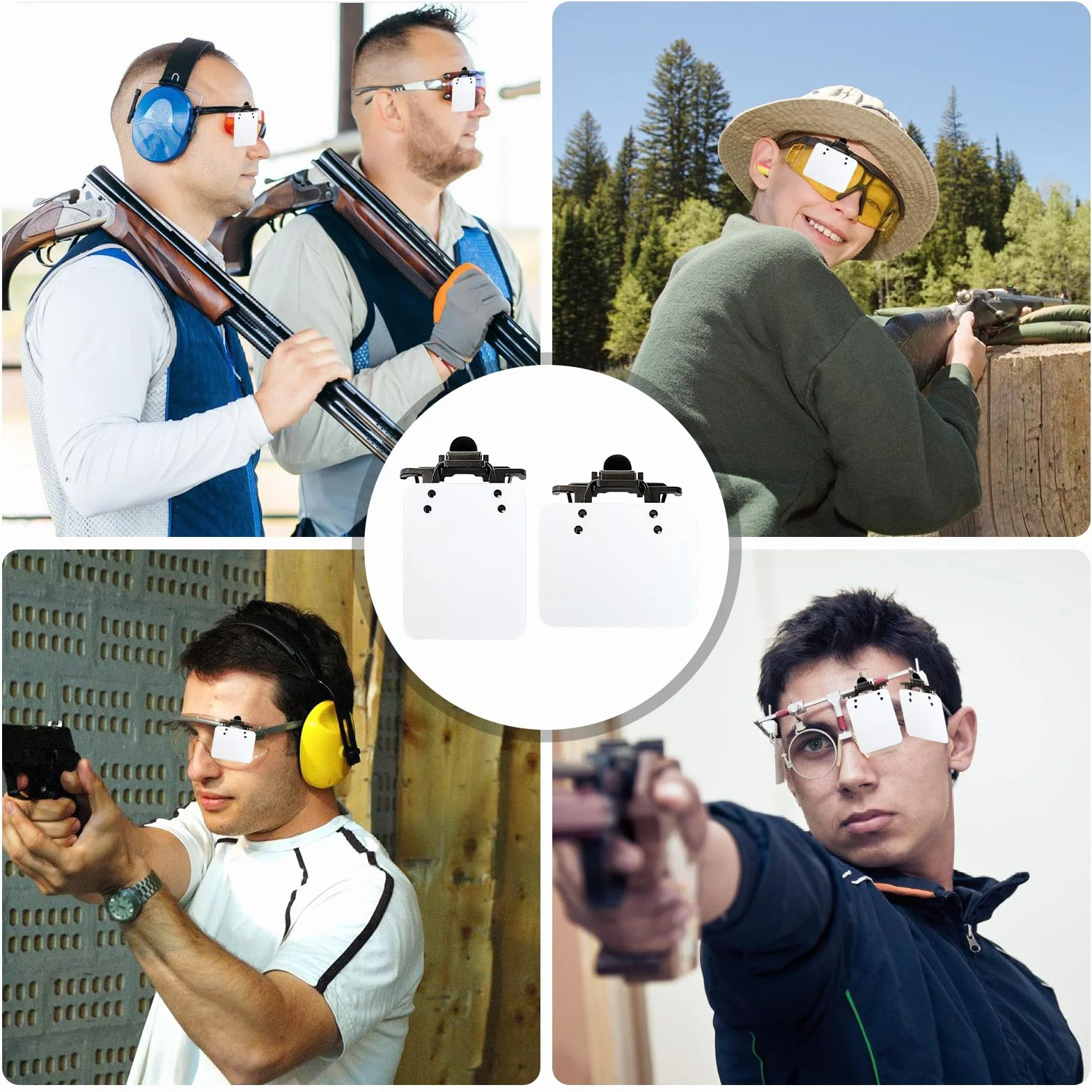 BORDEAG 2 pièces Patch pour Lunette de Tir à l’Arc Aide à la Cible