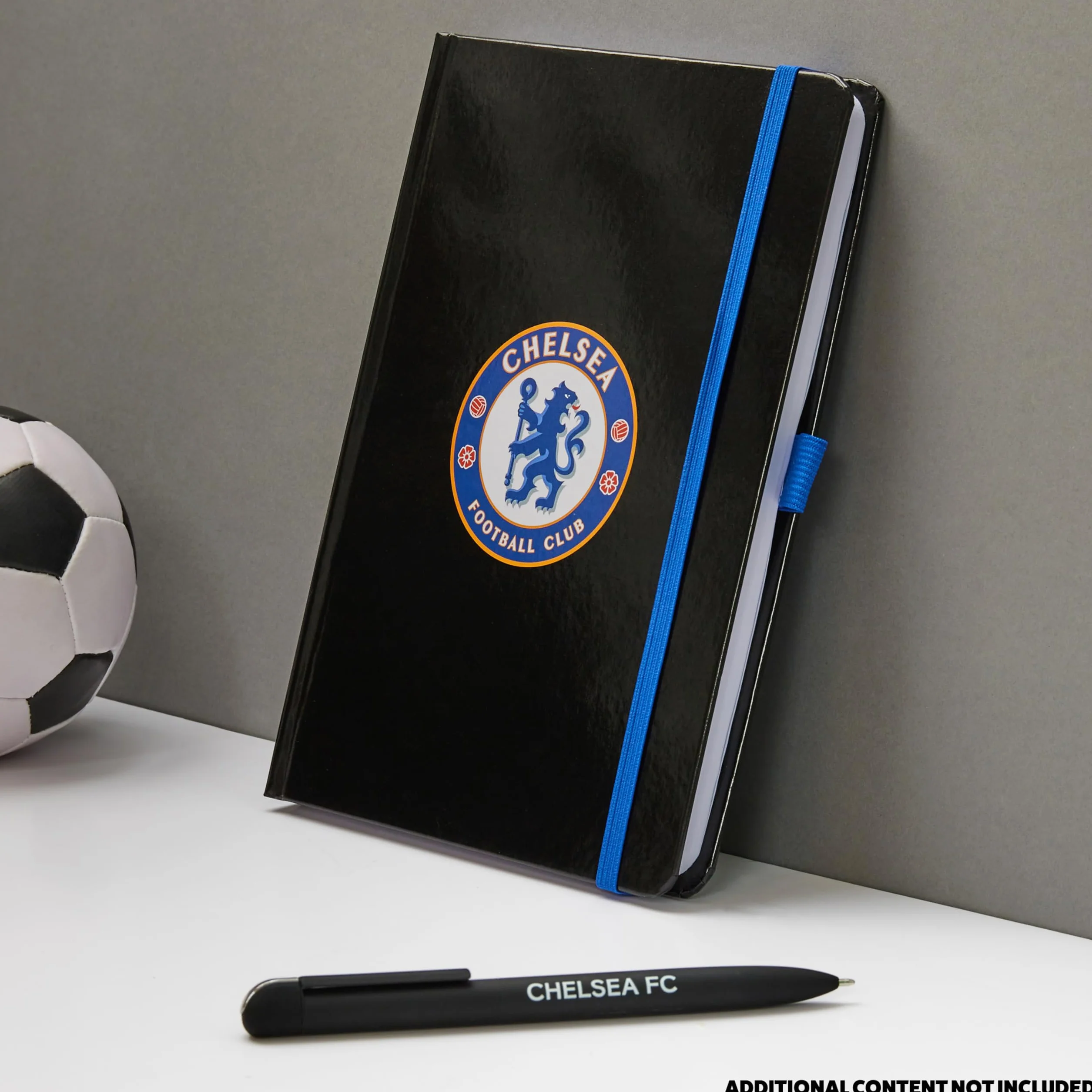 Chelsea F.C. Ensemble de papeterie carnet ligné stylo bille fournitures bureau