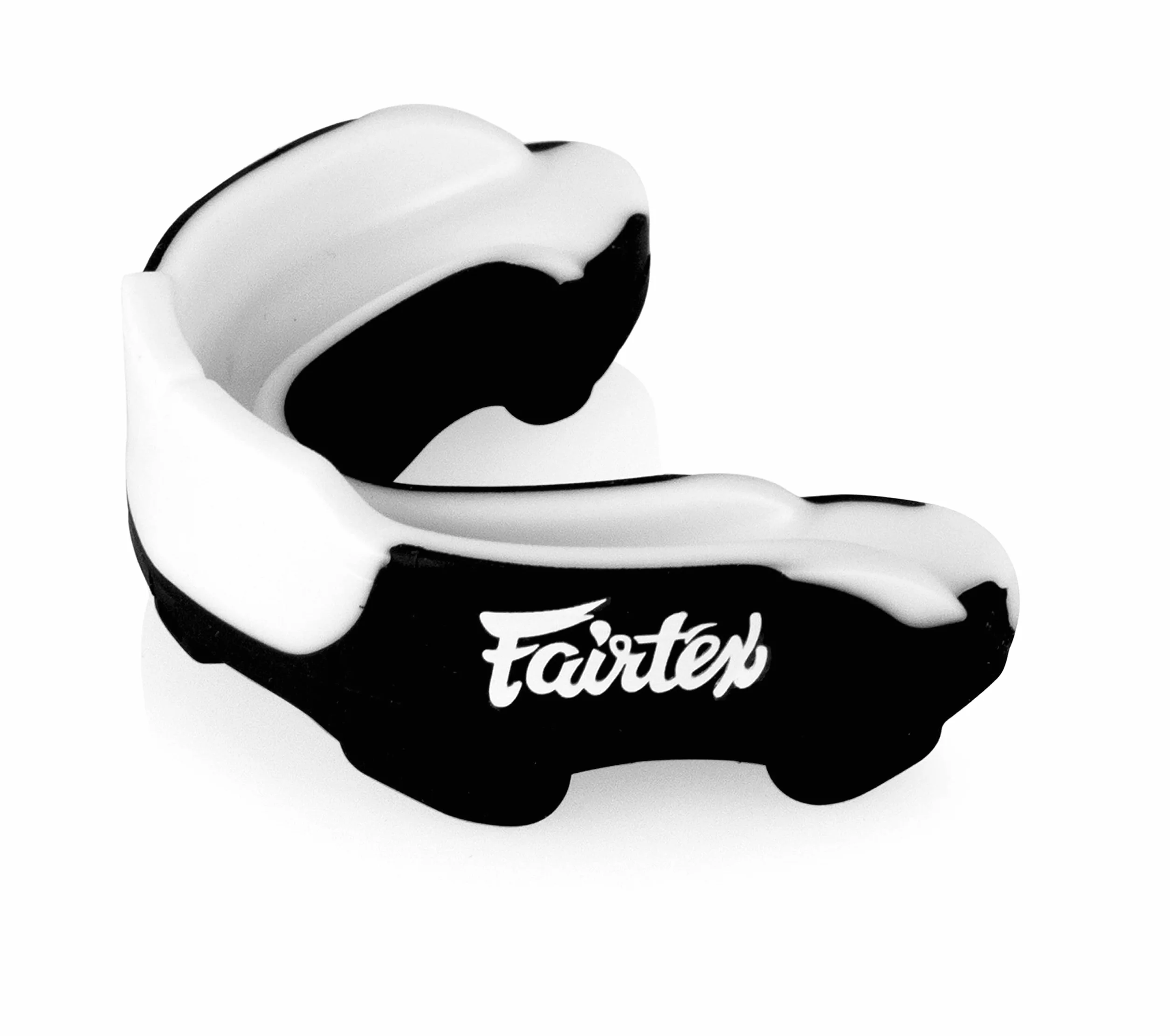 Fairtex Mg3 Gel Plat Guard CE Muay Thai Kickboxing MMA, noir