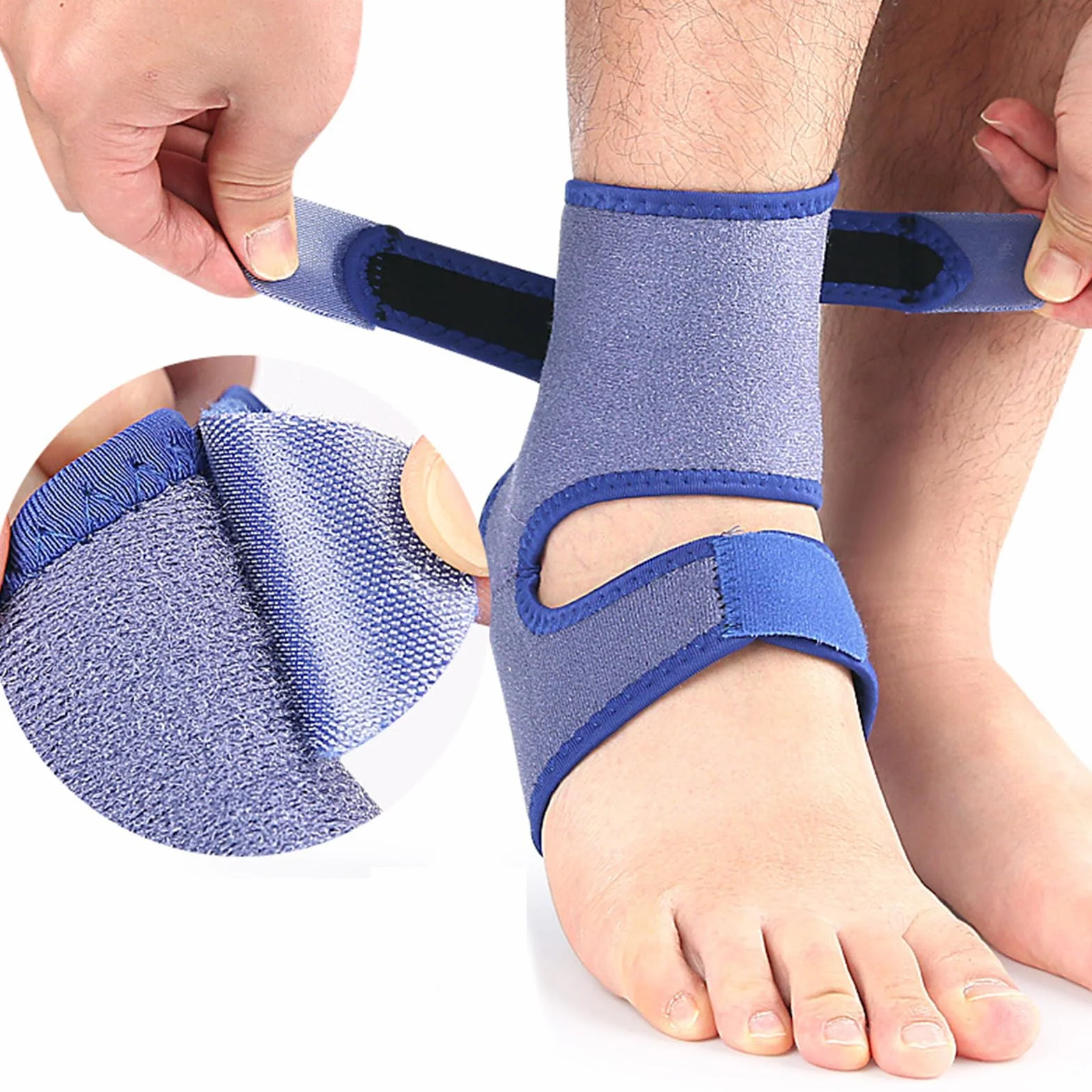 Bandage de cheville réglable pour tendons d'Achille baseball football