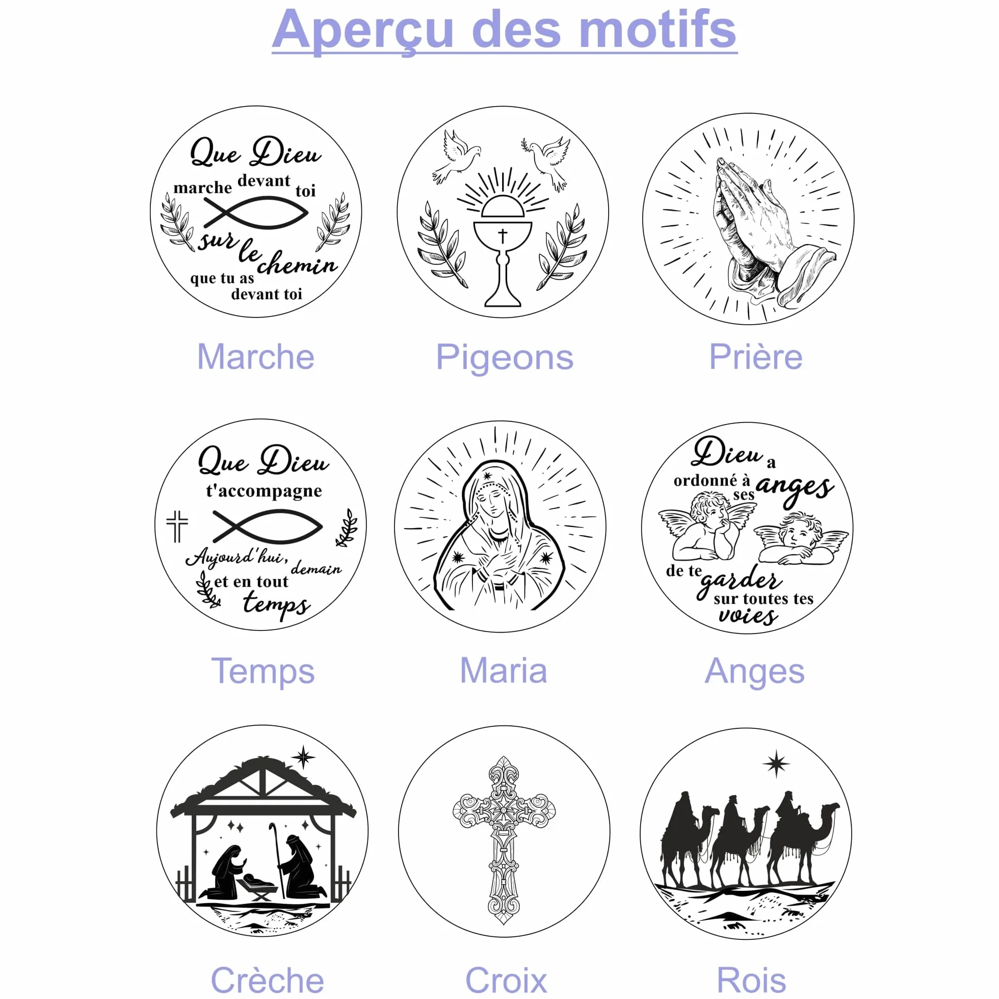 Boussole personnalisée gravure motif église texte au choix cadeau baptême communion confirmation