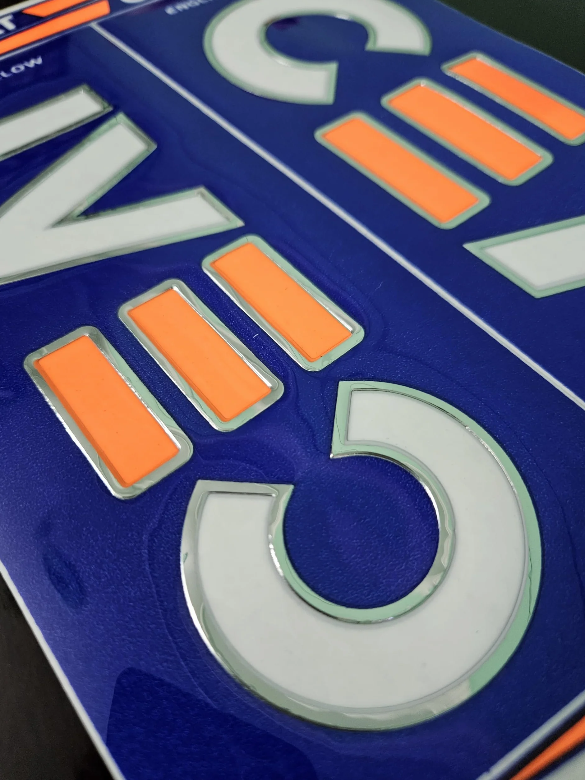 CEAT Rohit Sharma AYN Autocollant 3D en relief pour batte de cricket, accessoires de sport