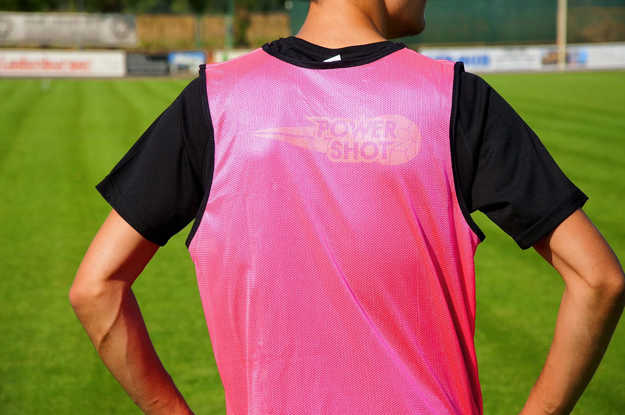 POWERSHOT Chasuble de Sport Résistant Taille Adulte M-L Enfant XS-S XL-XXL