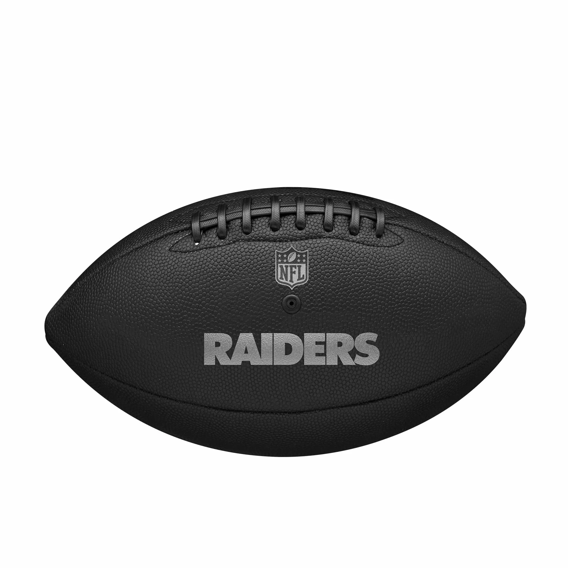 Wilson NFL Team Metallic Premiere Ballon de Football Taille Officielle Las Vegas Raiders