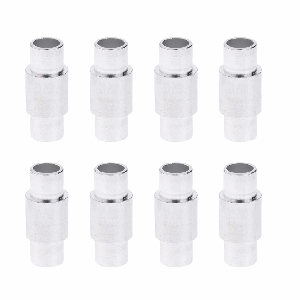 Lot de 8pcs Roulements Entretoises De Roue De Patinage en Aluminium 8mm
