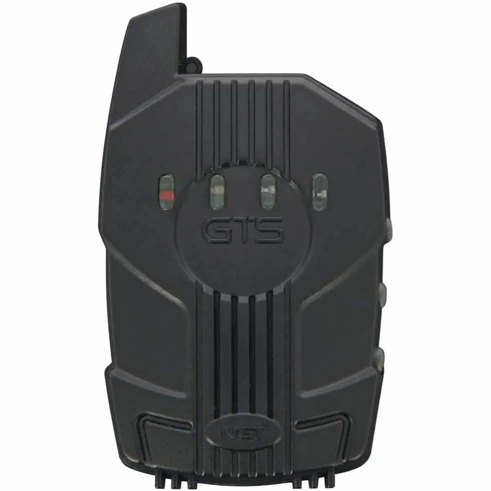 NGT GTS Pro Lot de 3 détecteurs de touche sans fil avec récepteur pour pêche à la carpe