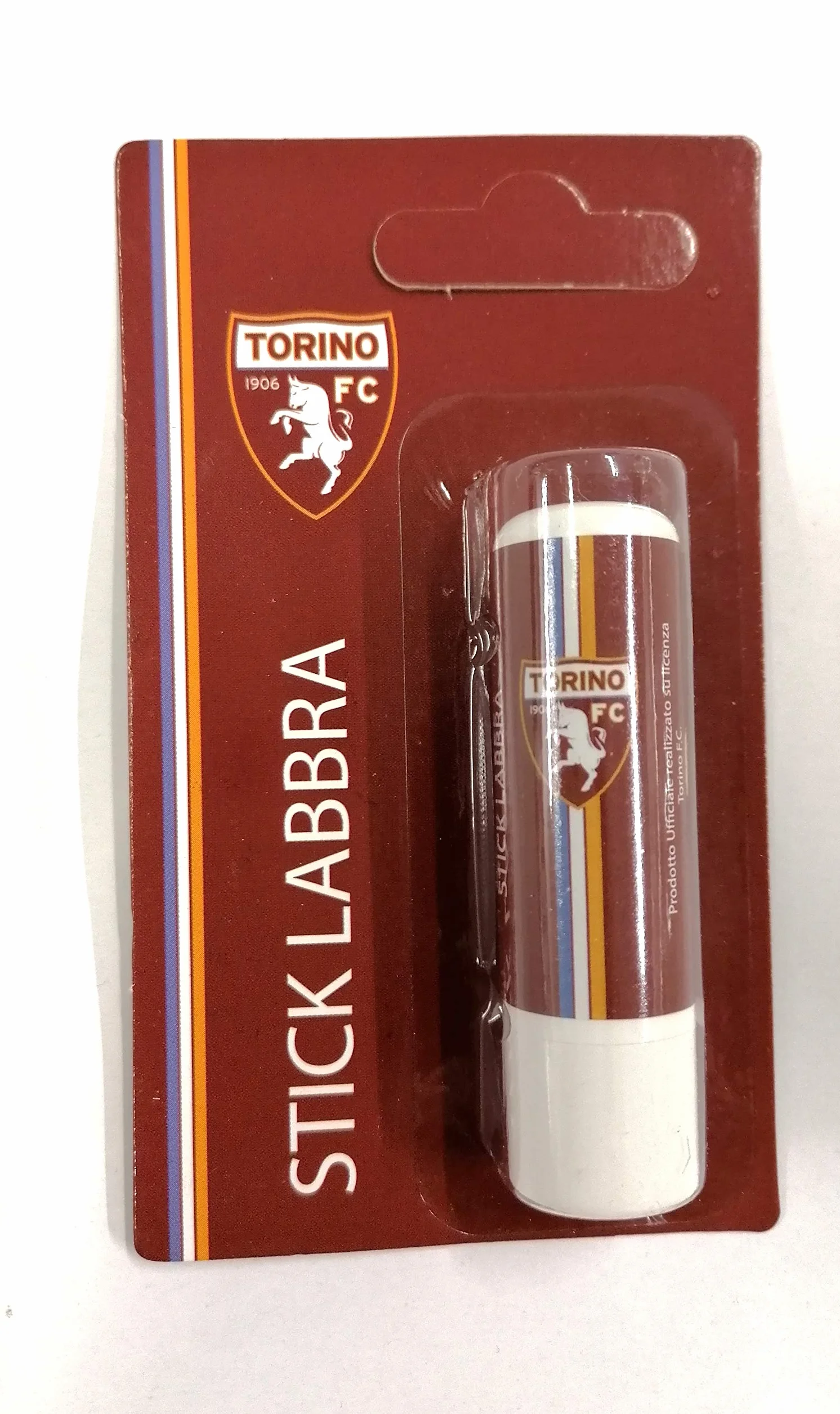 Stick Labbra BURROCACAO Torin FC officiel Toro Grenat 2 pièces