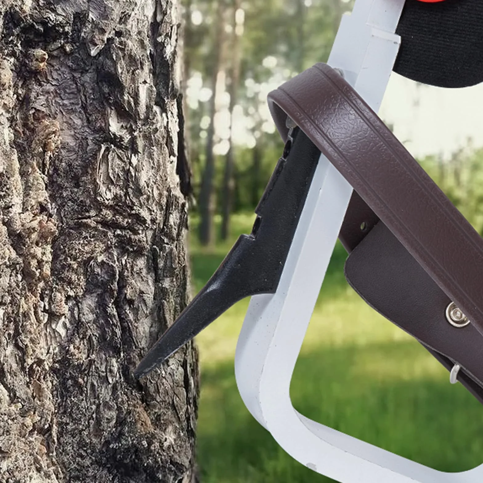 VEVOR Éperons d'escalade réglables en hauteur, capacité 158,8 kg, équipement d'arboriste