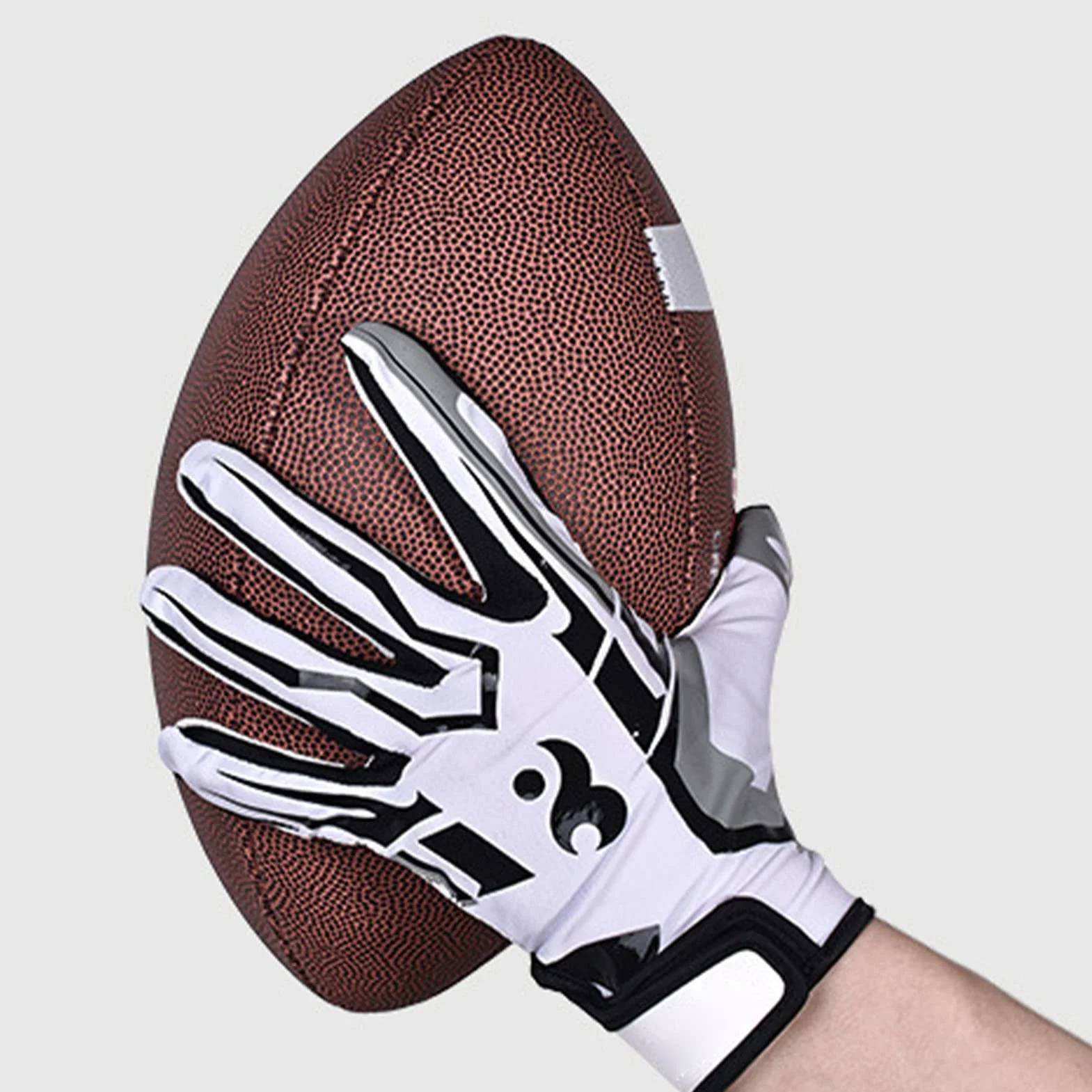 Gants De Football Antidérapants pour Hommes Jeunes Accessoires De Football