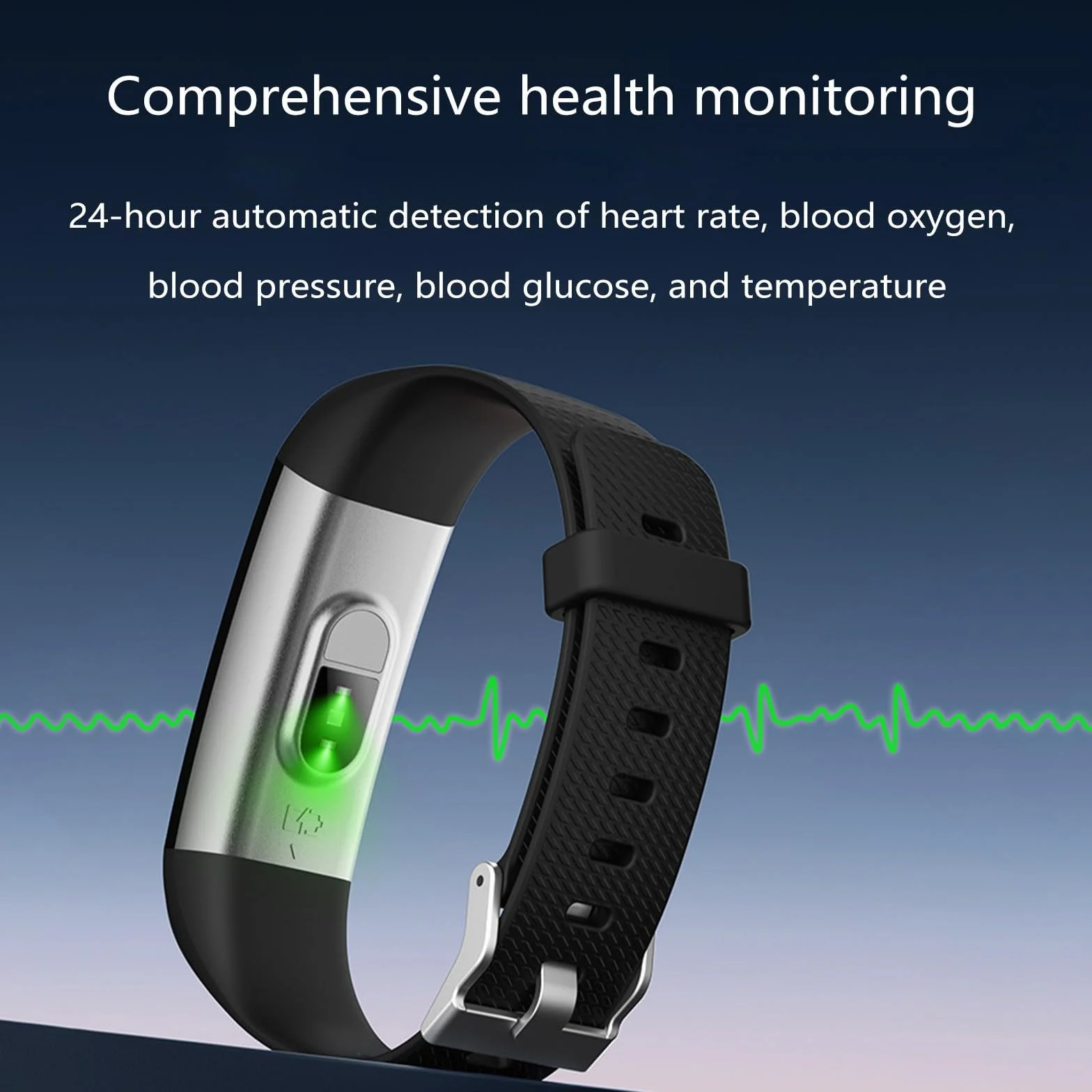 Montre Podometre Etanche IP68 Compteur de Pas Calories Distance Suivi Sommeil Chargeur USB Violet foncé