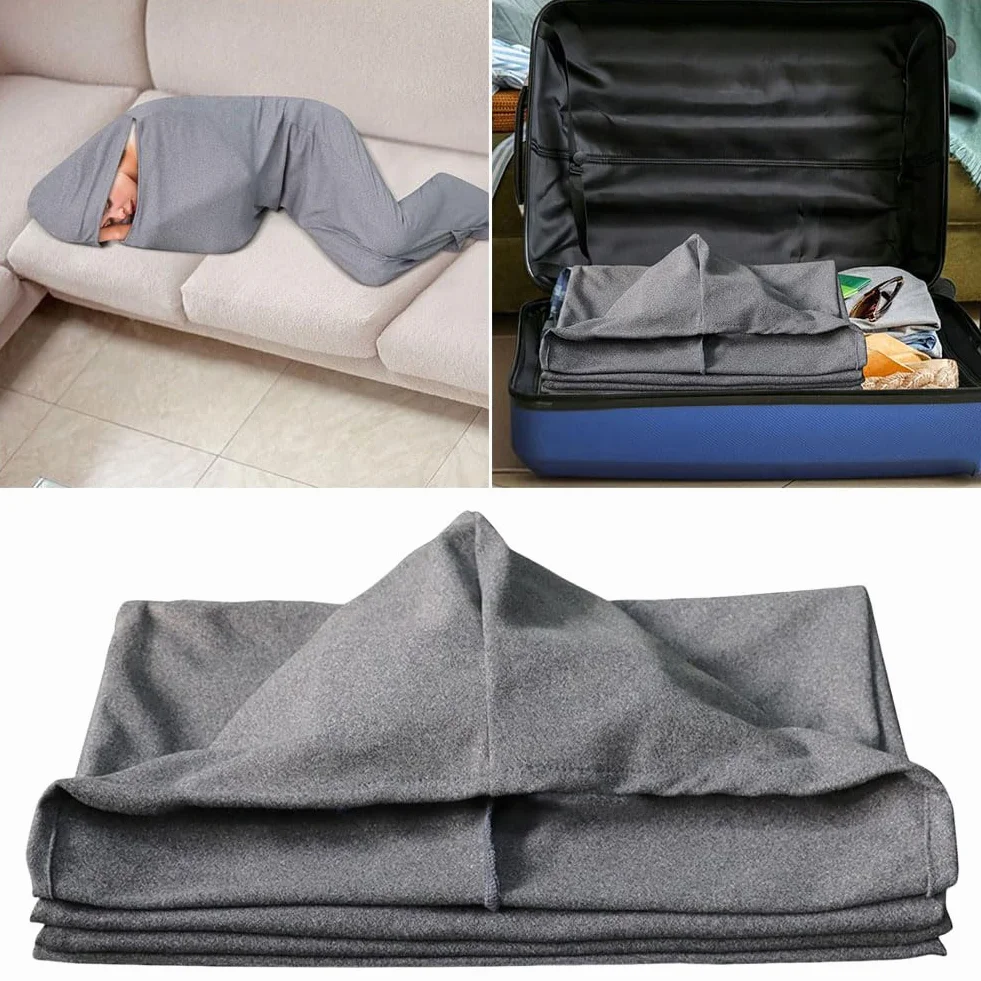 Hug Sleep Pod Couverture portable à capuche – Sac de couchage extensible pour le camping