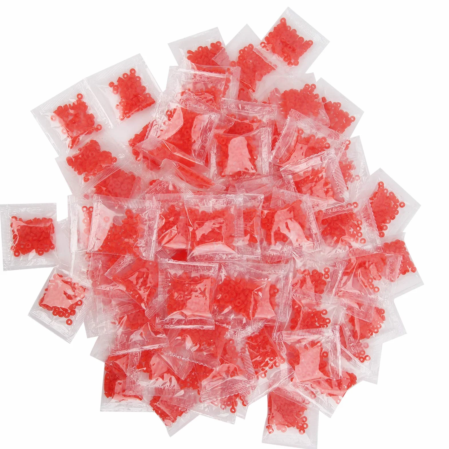 Bandes en Caoutchouc pour Pêche au Gros Match 9000 pièces Rouge Durable Élastique Fort