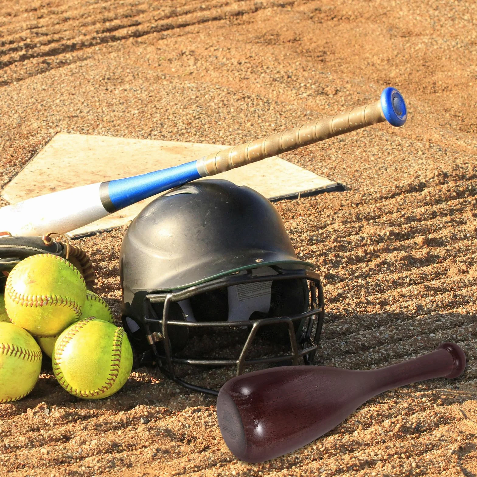 Maillet de rodage pour Softball en Bois - Outil pour Modeler et assouplir les Bases de Baseball