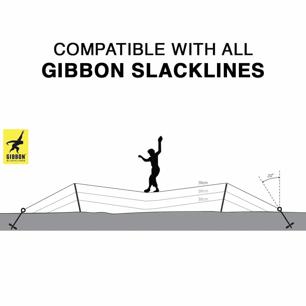 Gibbon GBGS70 Vis d'ancrage Mixte Noir 70 cm