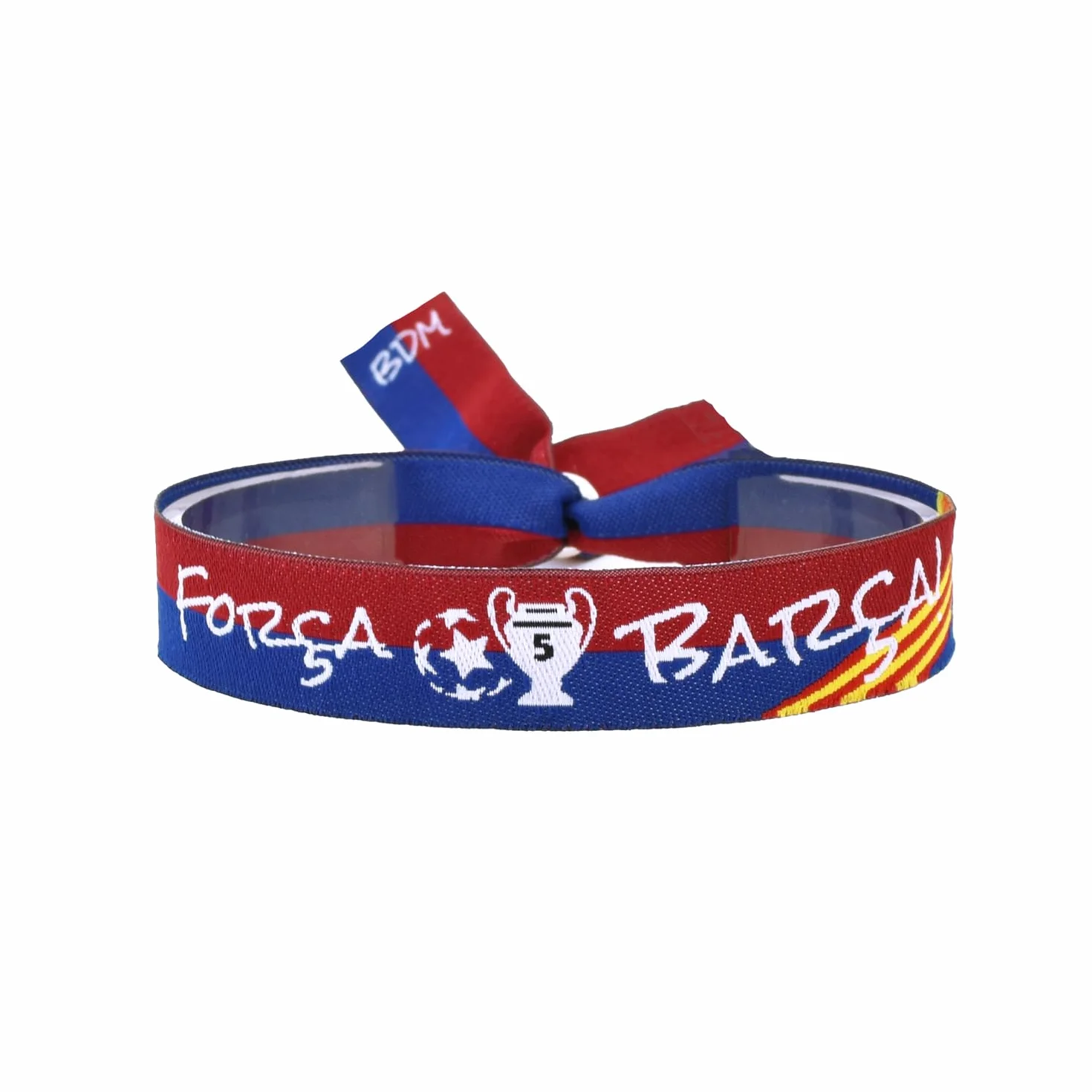 BDM Barcelone Football Bracelet Tressage Hilo Hommes Femmes Fans