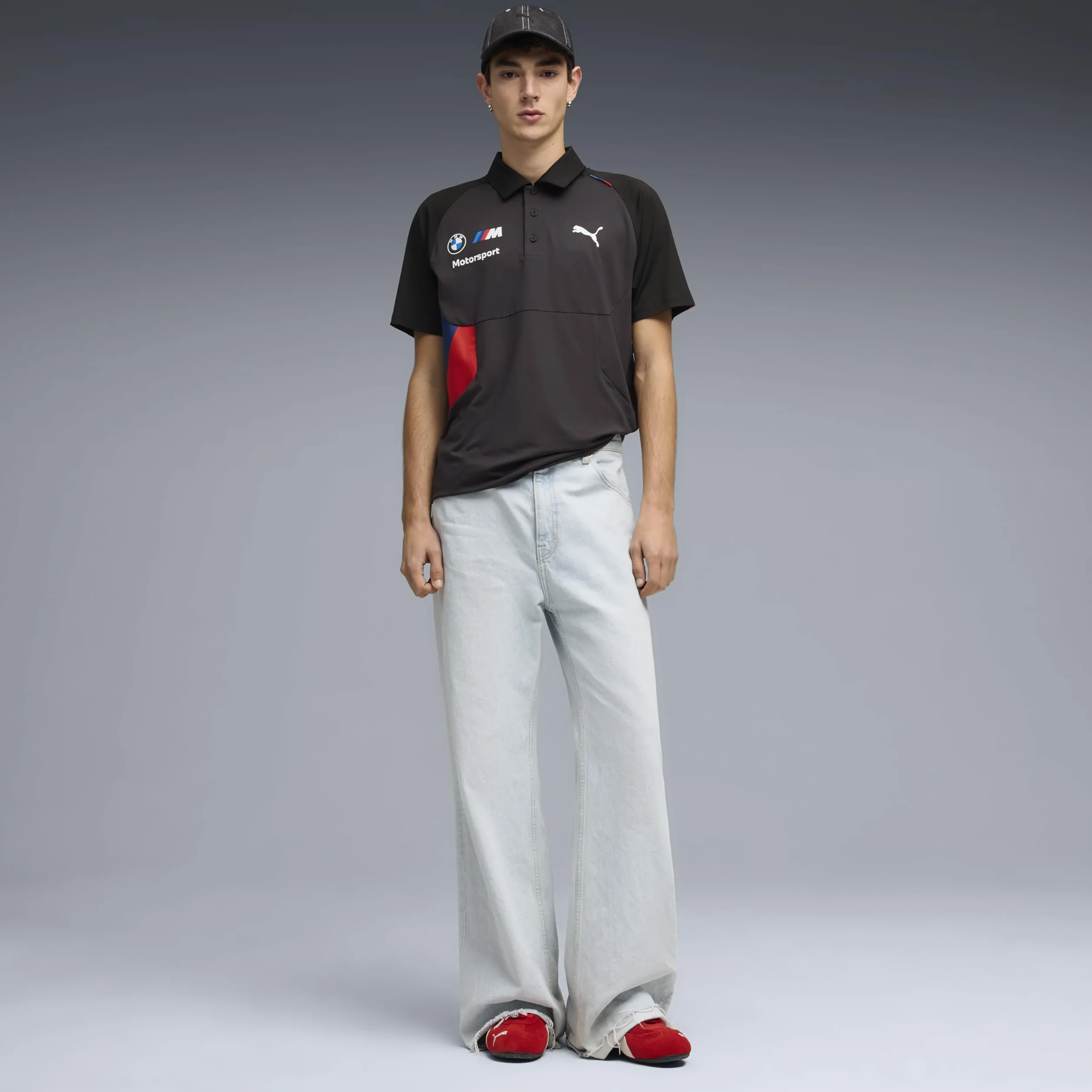PUMA BMW M Motorsport Polo Pumatech Homme Noir