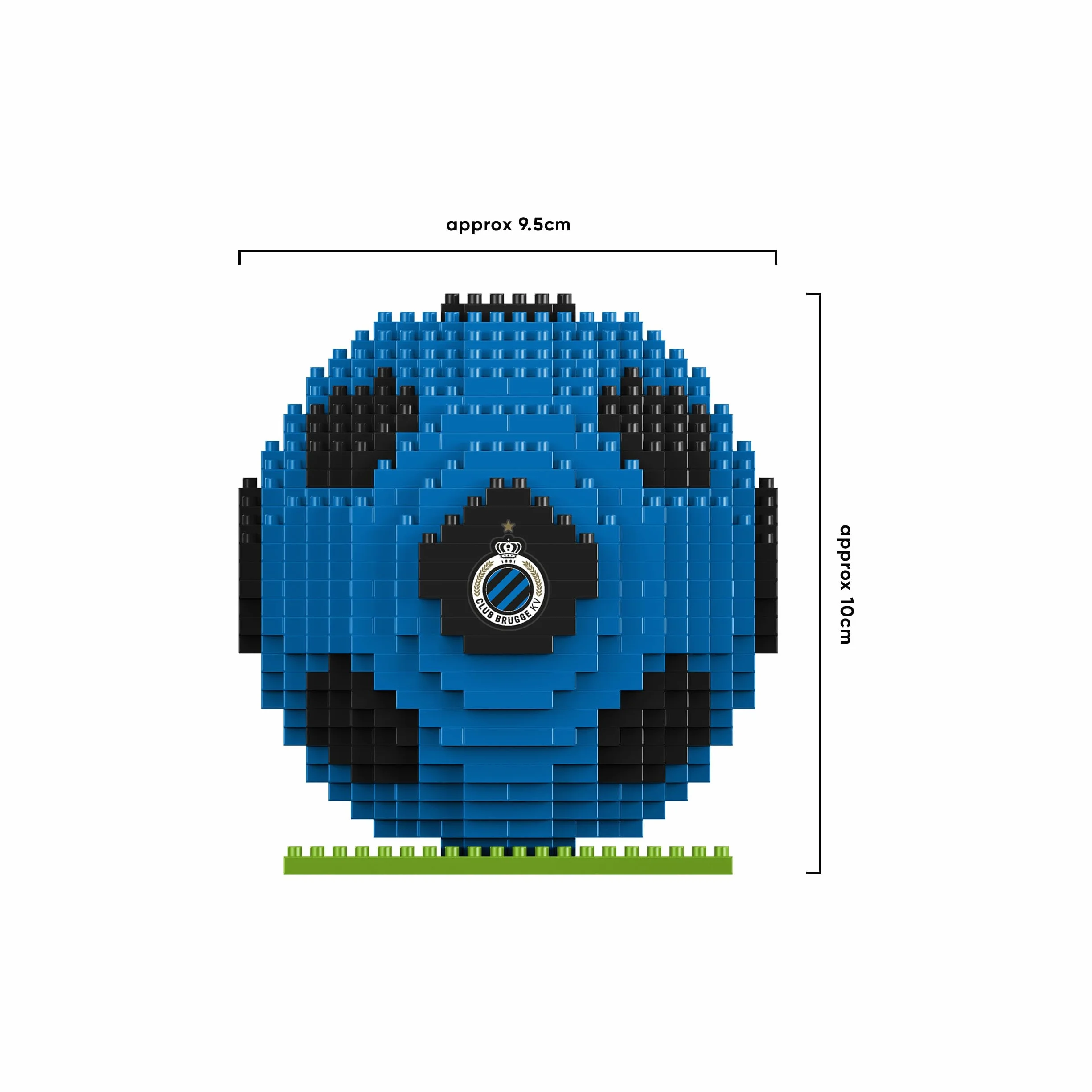 FOCO Club Brugge KV BRXLZ-Steine 3D-Fußball BAU-Set
