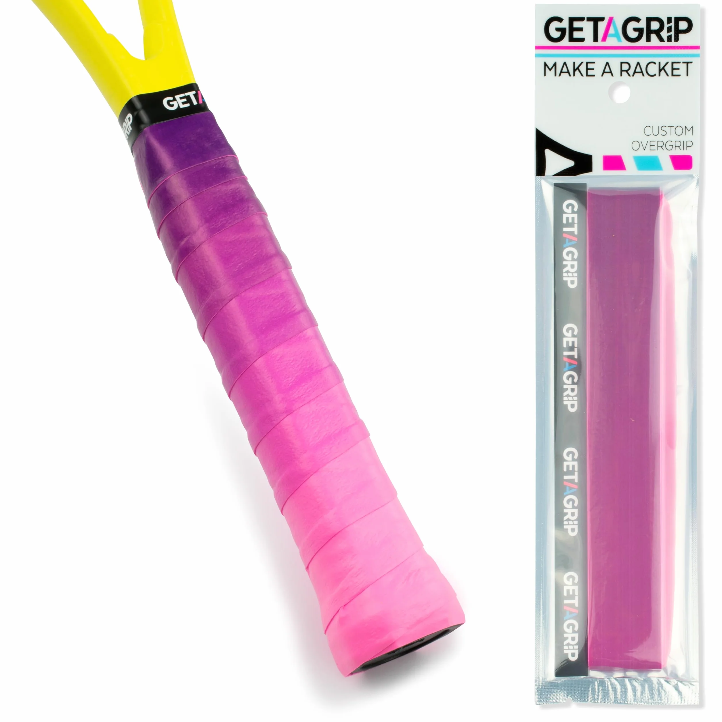 Surgrip Customisé Overgrip de Tennis Antidérapant Séchage Rapide Raquette Padel Badminton