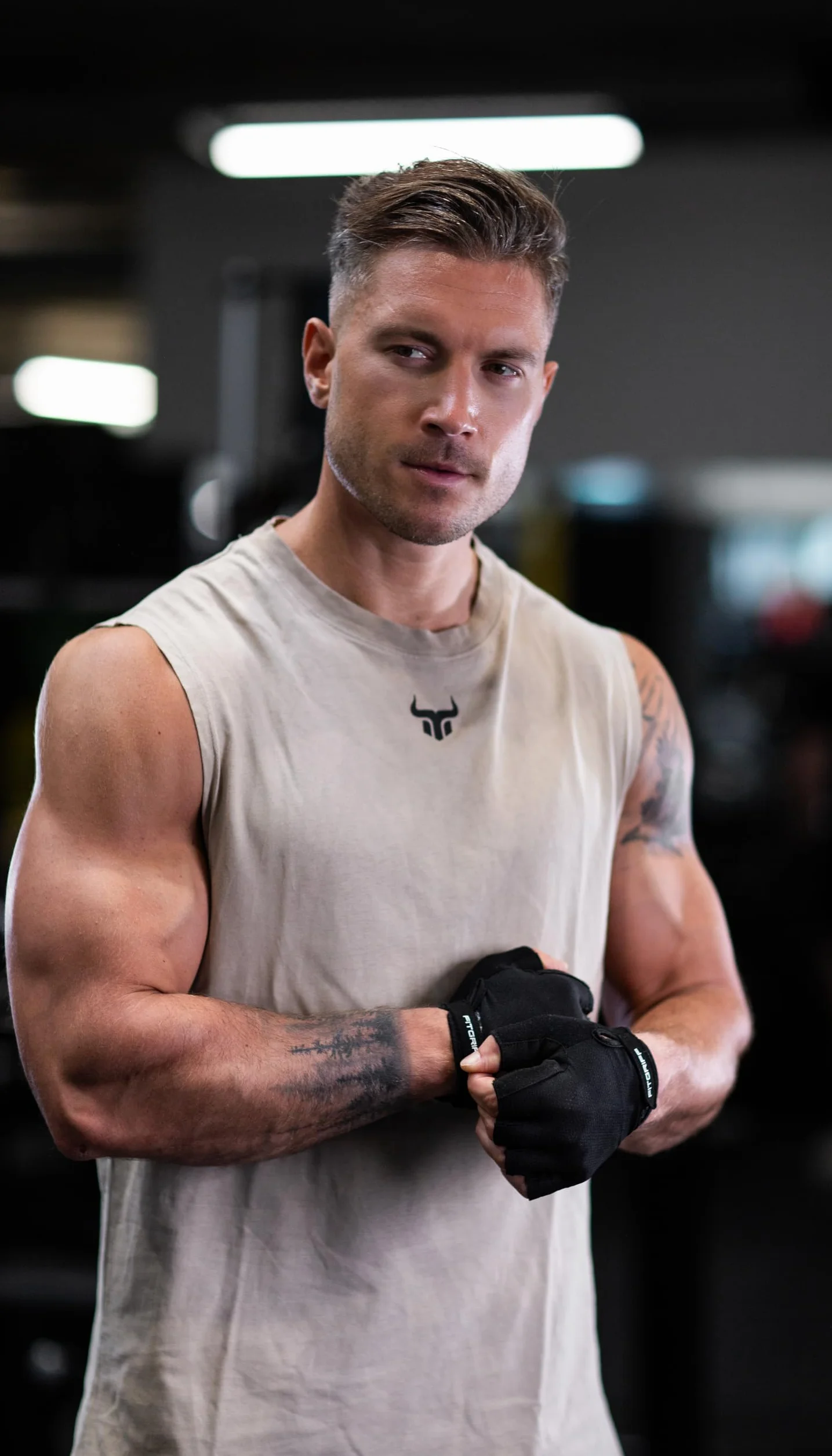 Fitgriff® Gants Musculation Homme Femme Rembourré - Gants de Gym Fitness Sport