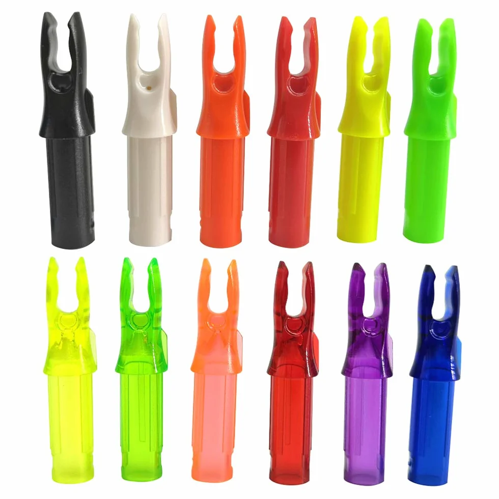 Encoches de Flèche en Plastique pour ID 6.2mm - 50pcs