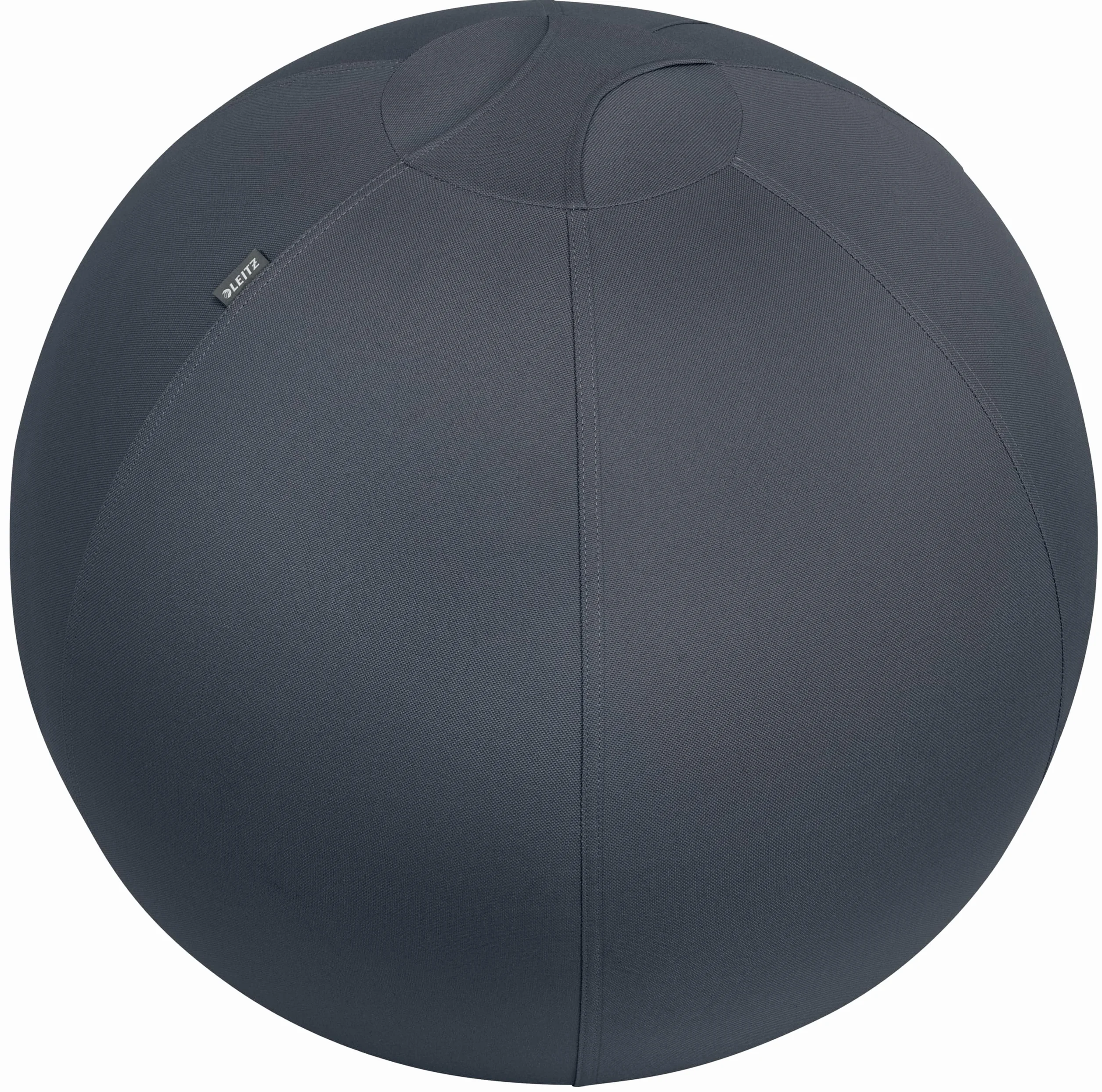 Leitz Siège Ballon Ergonomique Bureau 65 cm Housse Tissu Balle d'Assise Pompe Air Manuelle Ergo Cosy