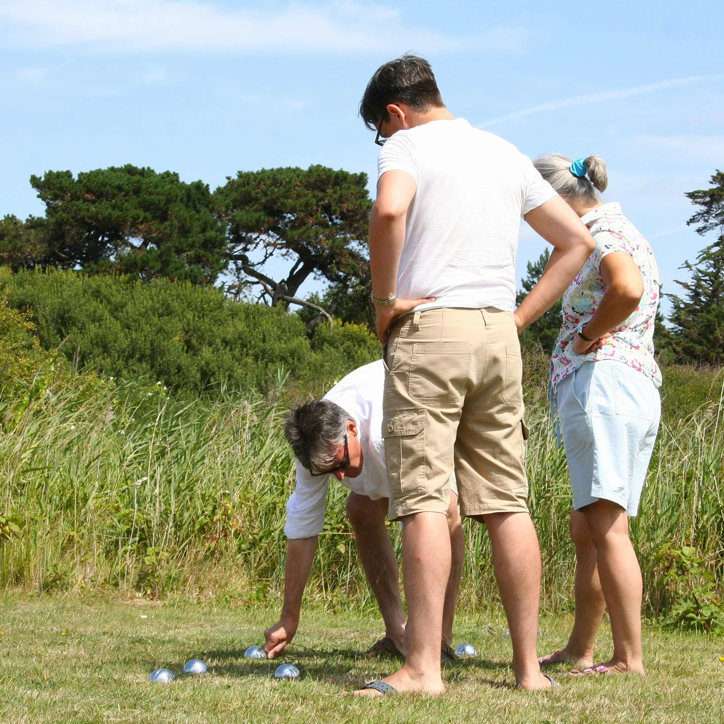 Big Game Hunters Set de 8 Boules de Pétanque Antirouille Sacoche Toile Taille Officielle Polies Gravées