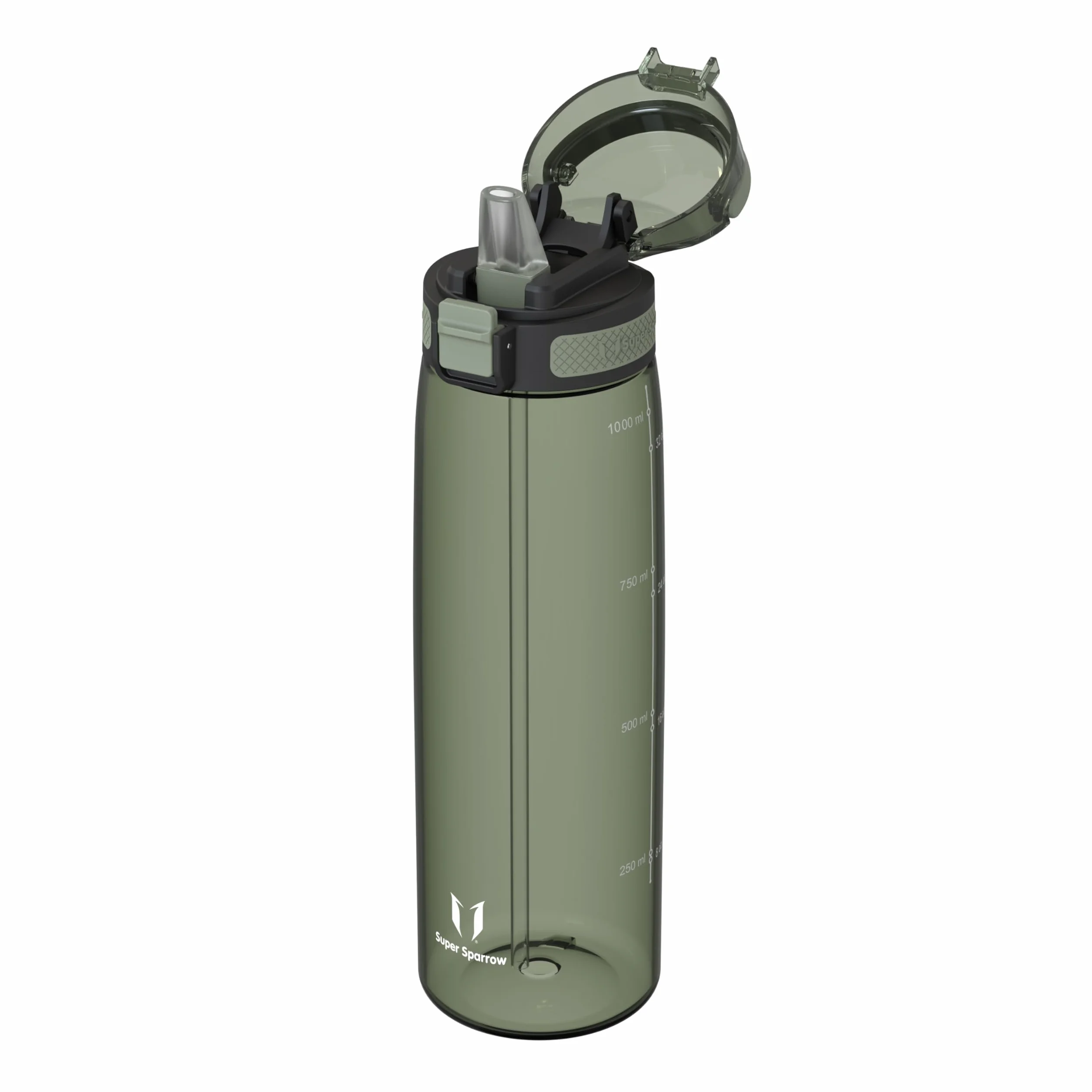 Super Sparrow TouchSip Bouteille d'eau Tritan Sans BPA 500ml 750ml 1L