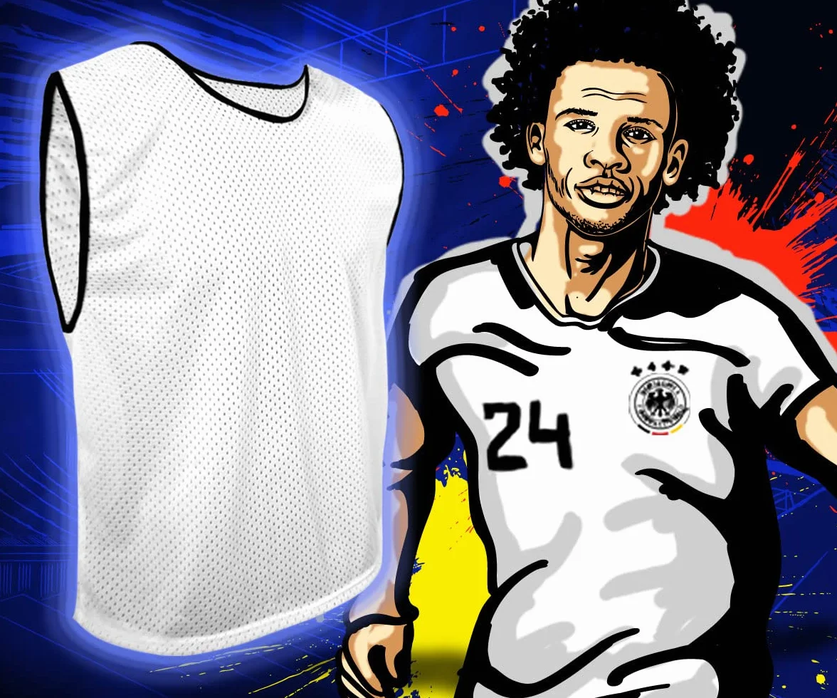 Maillots de Football Gilets d’entraînement Chasubles Enfants Adultes Dossard Hommes Femmes Tailles Couleurs